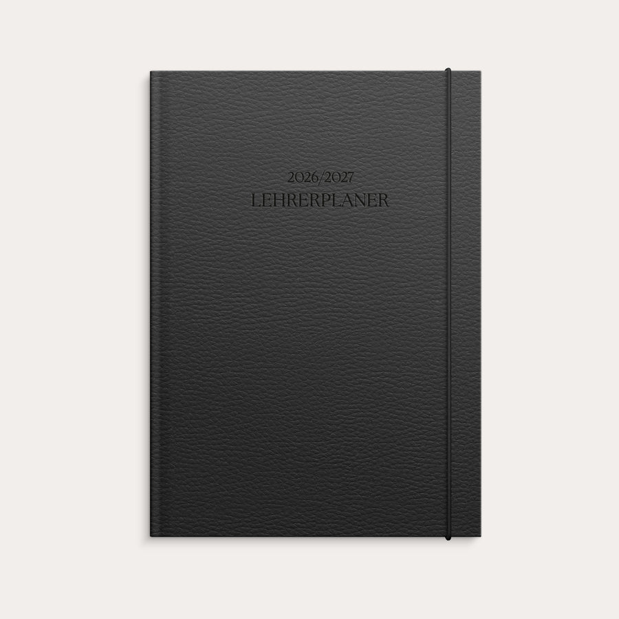 Lehrerplaner 26/27 Schwarz
