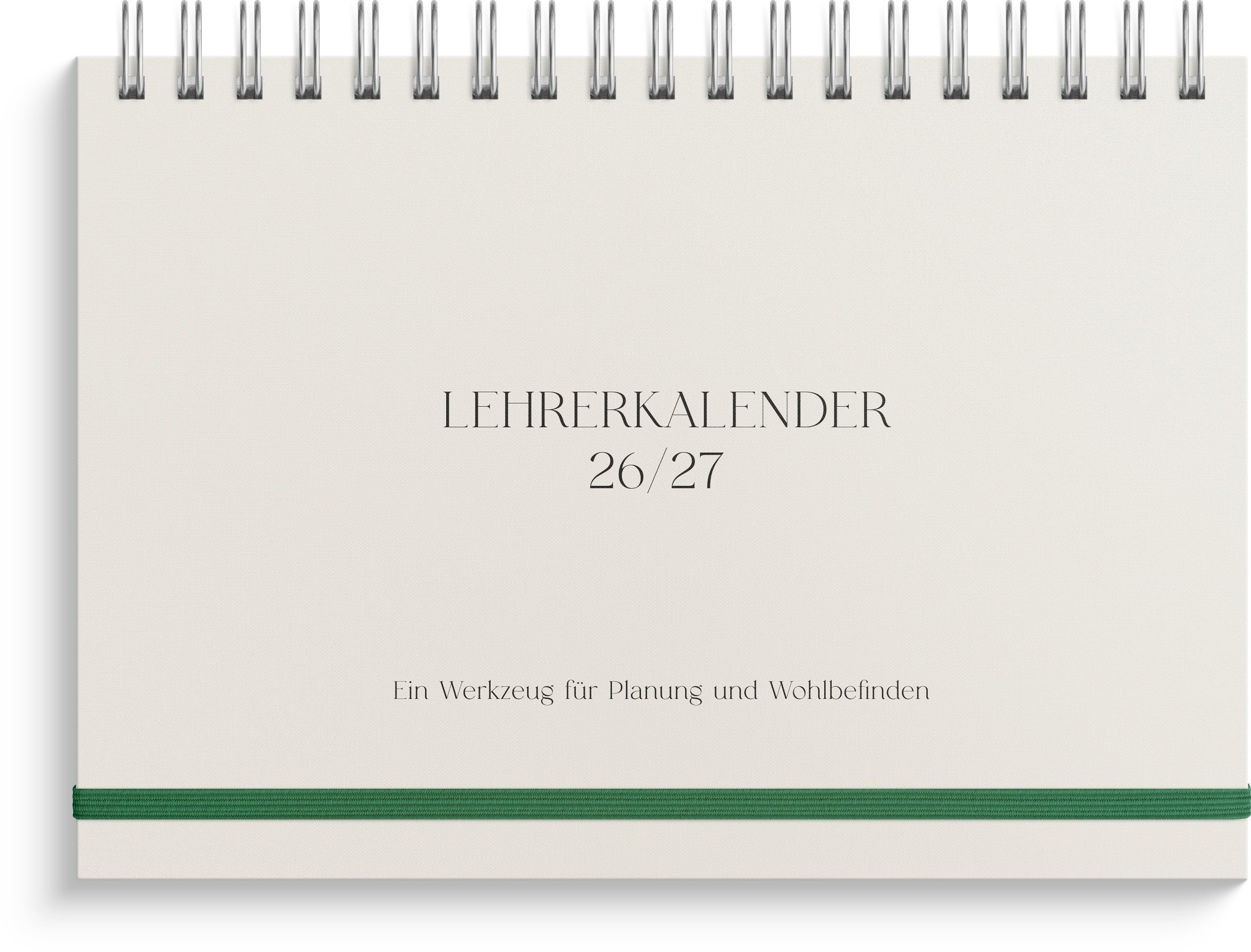 Lehrerkalender 26/27 Reflektion
