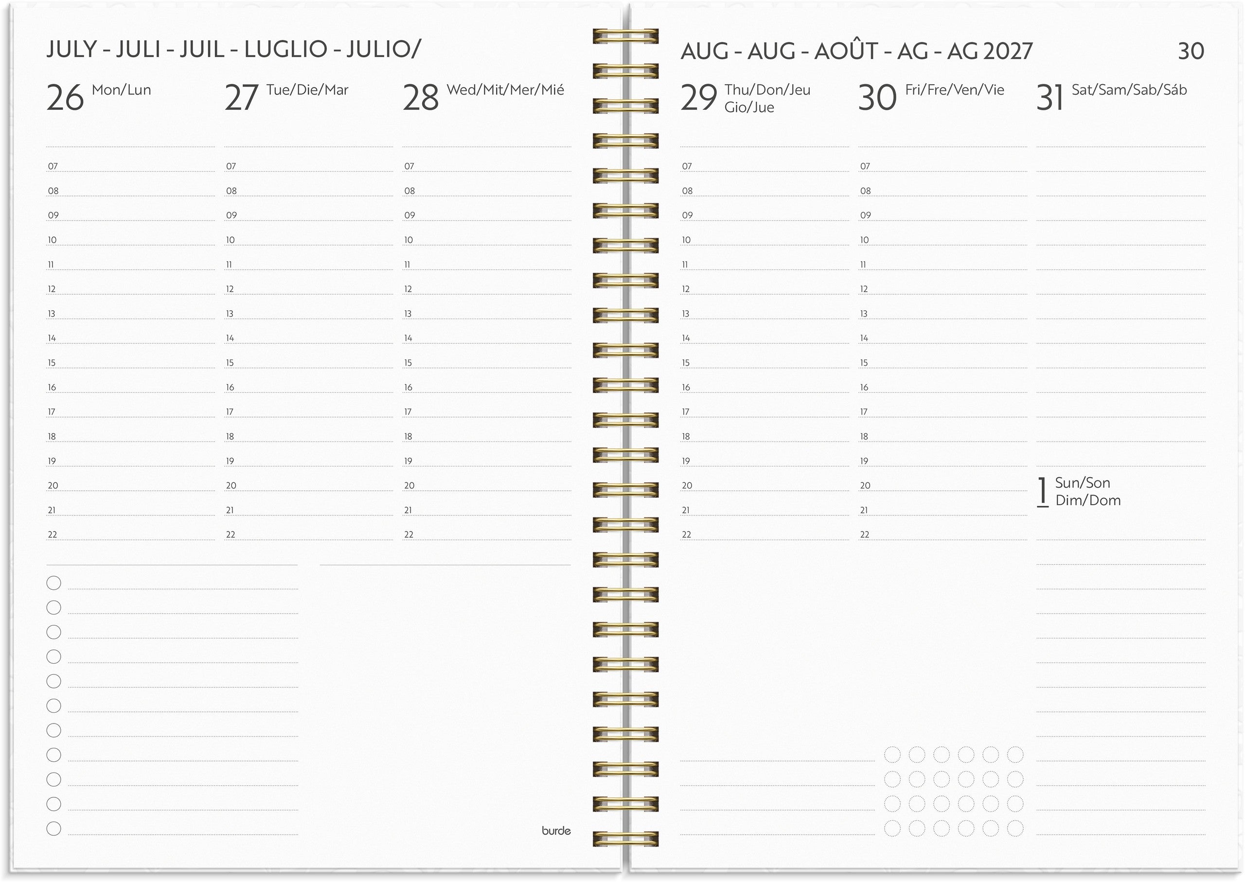 Life Planner Do more 2027 Blanche