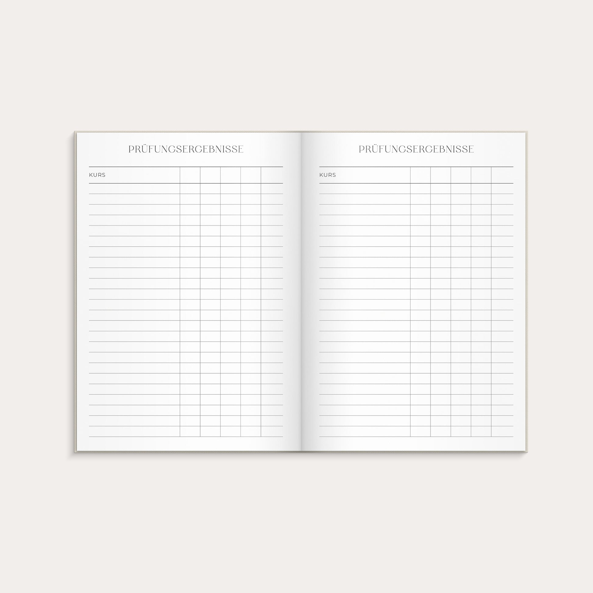 Student Planner A5 26/27  Beige – detail view