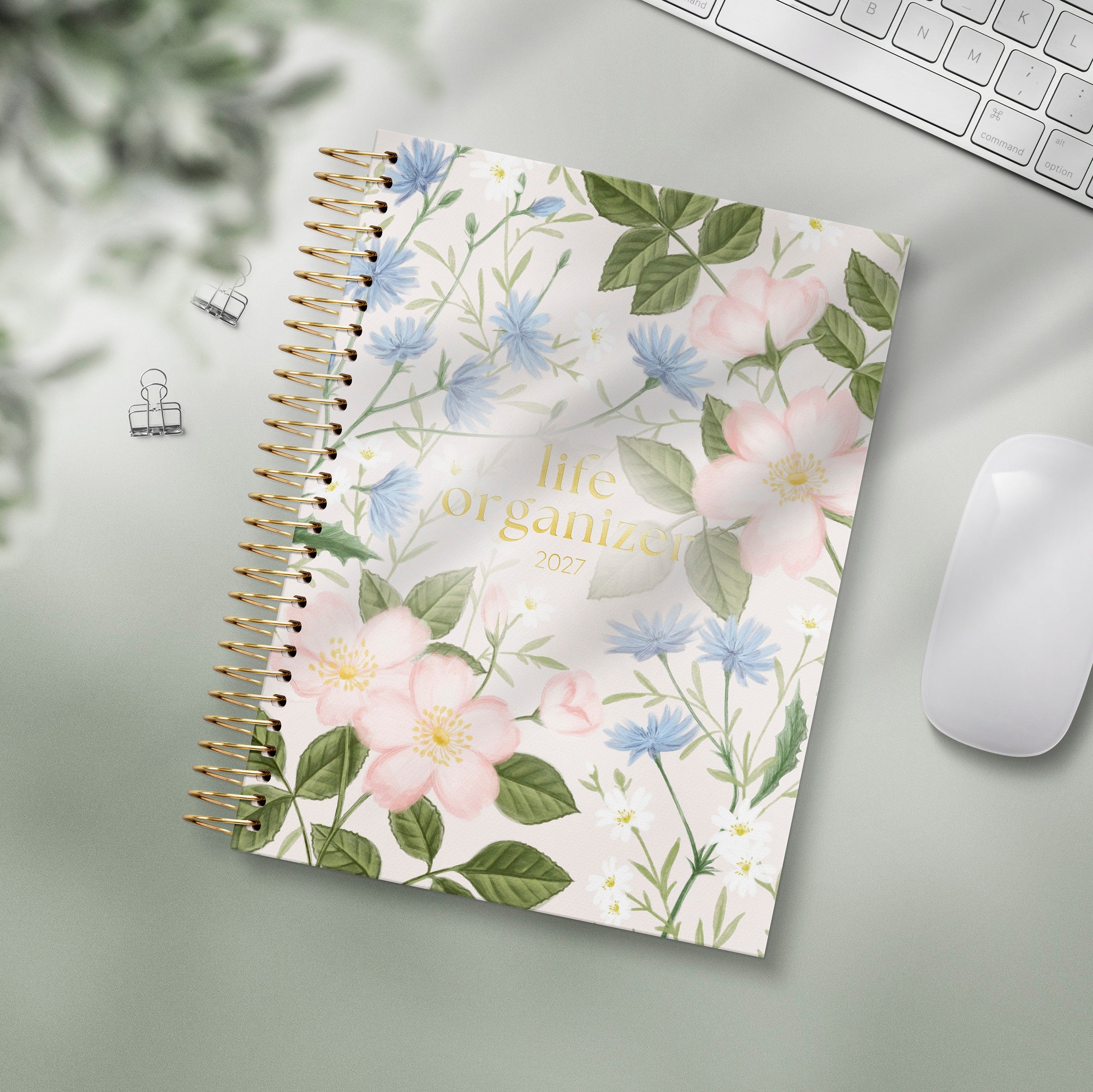Life Organizer 2027 Blumen