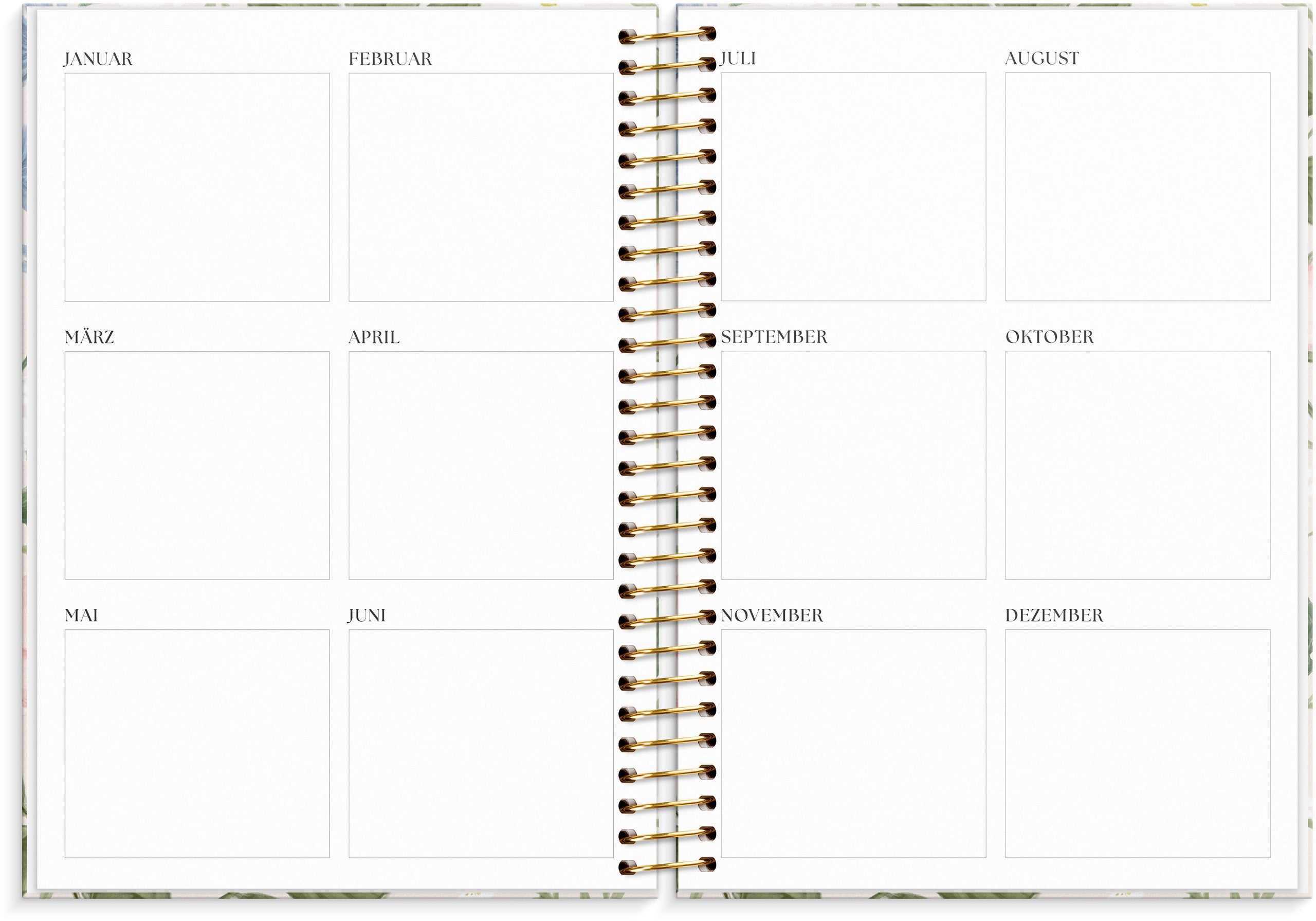 Life Organizer 2027 Blumen