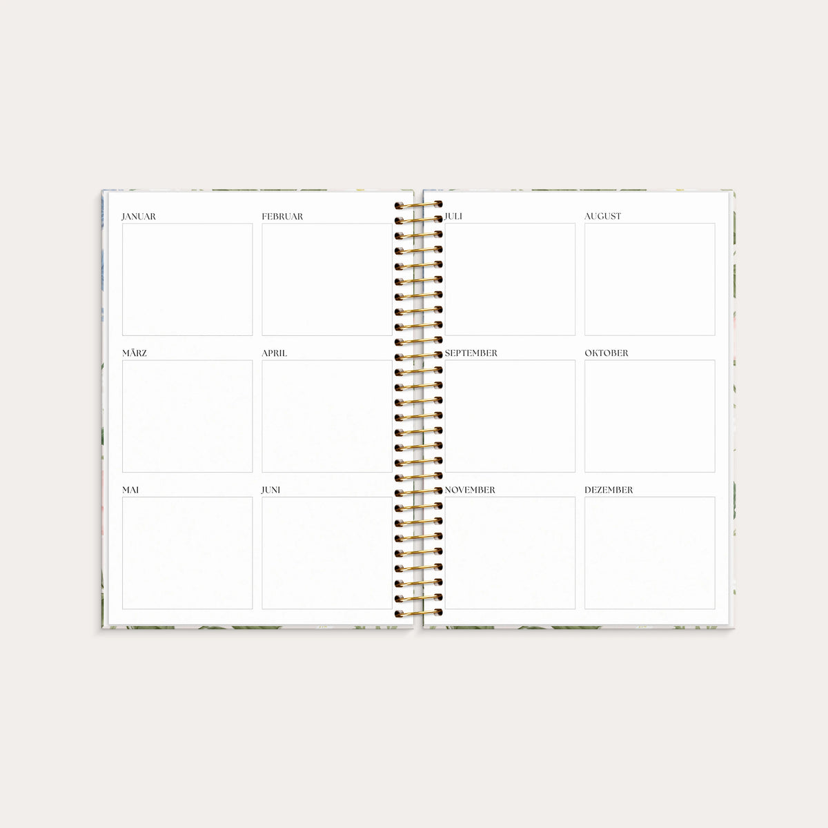 Life Organizer 2027 Blumen