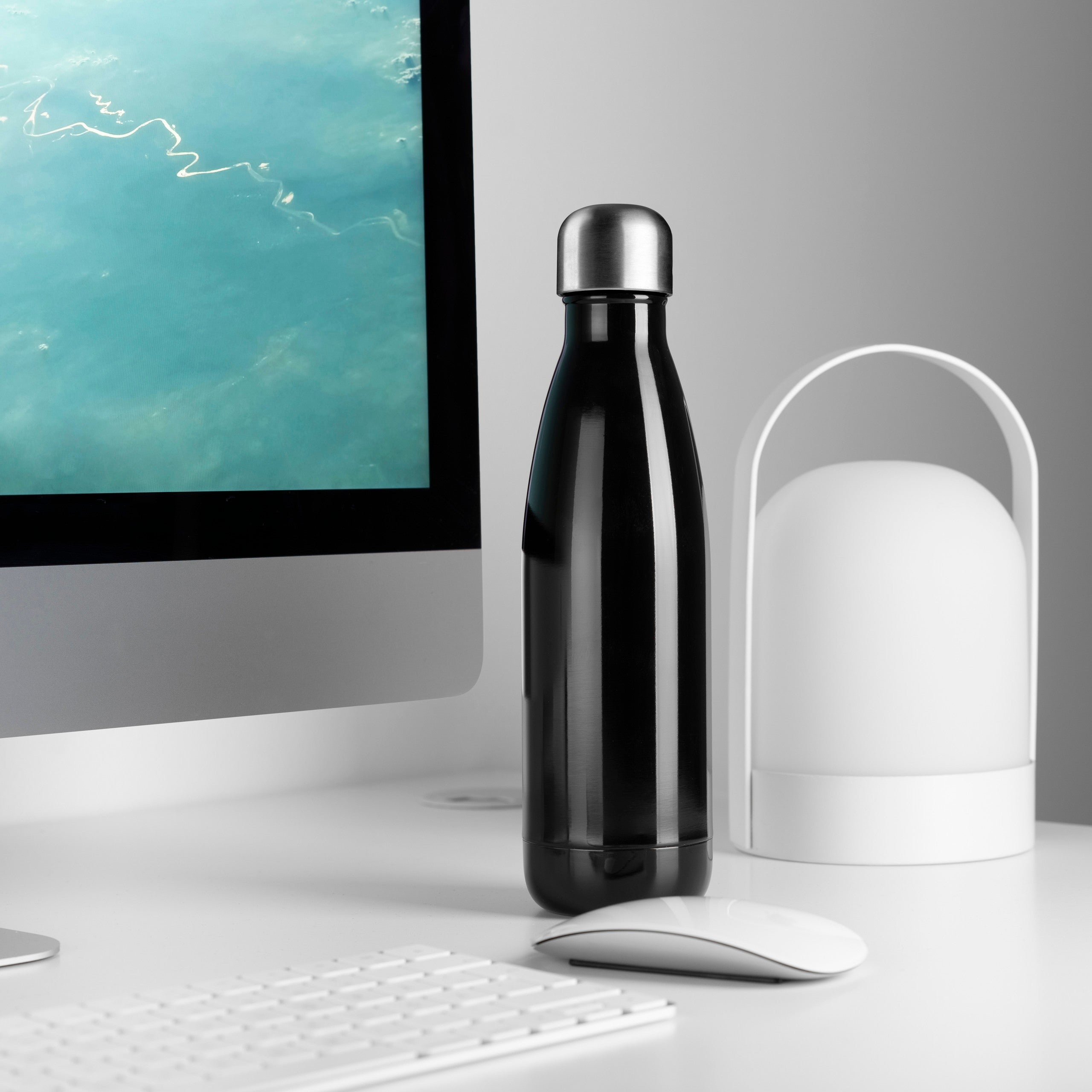 Thermosflasche Aqua Black