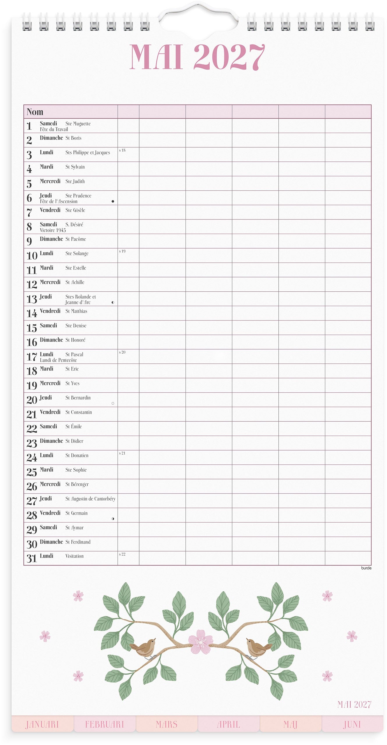 Annies Agenda 2027 Familial