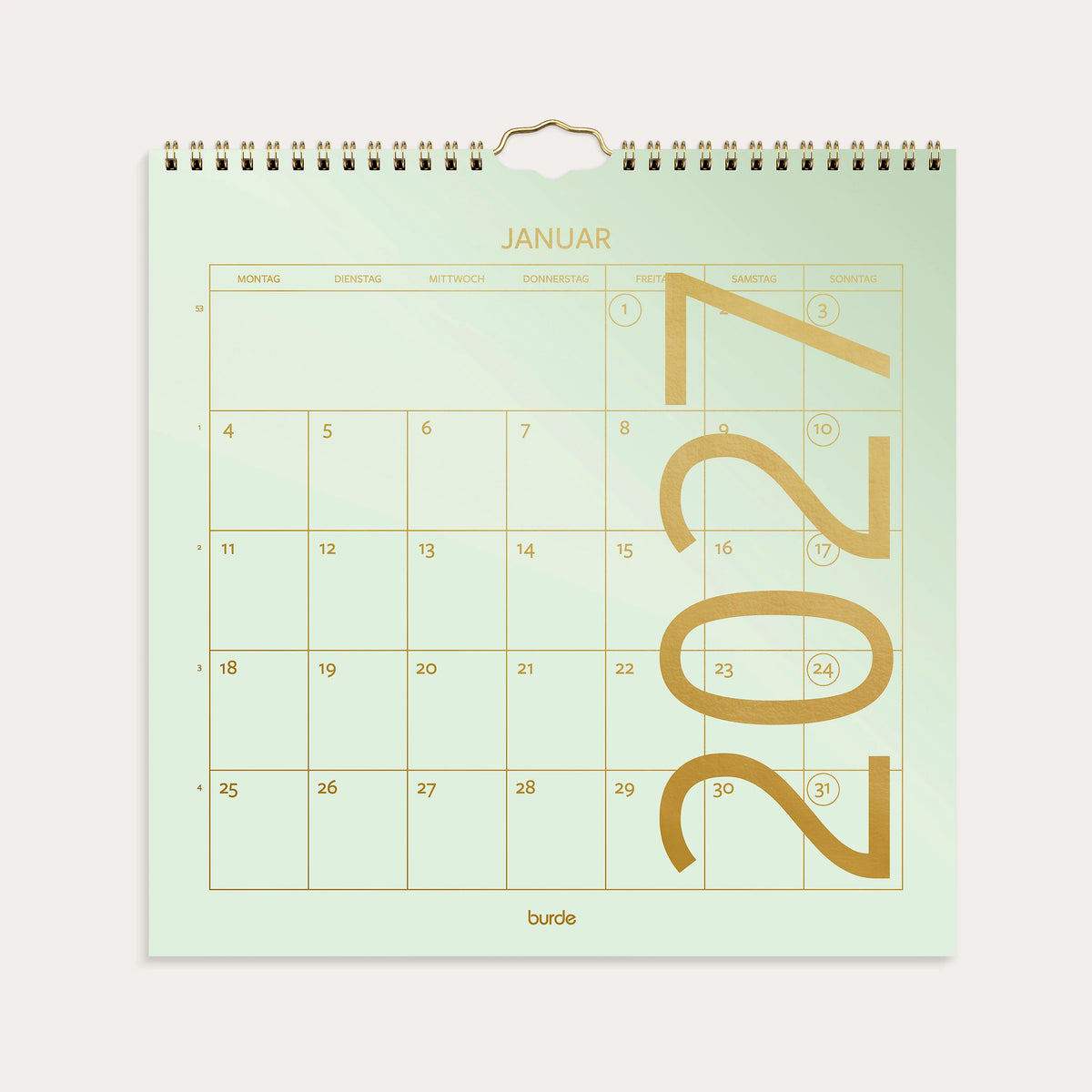 Wall calendar 2027 Color