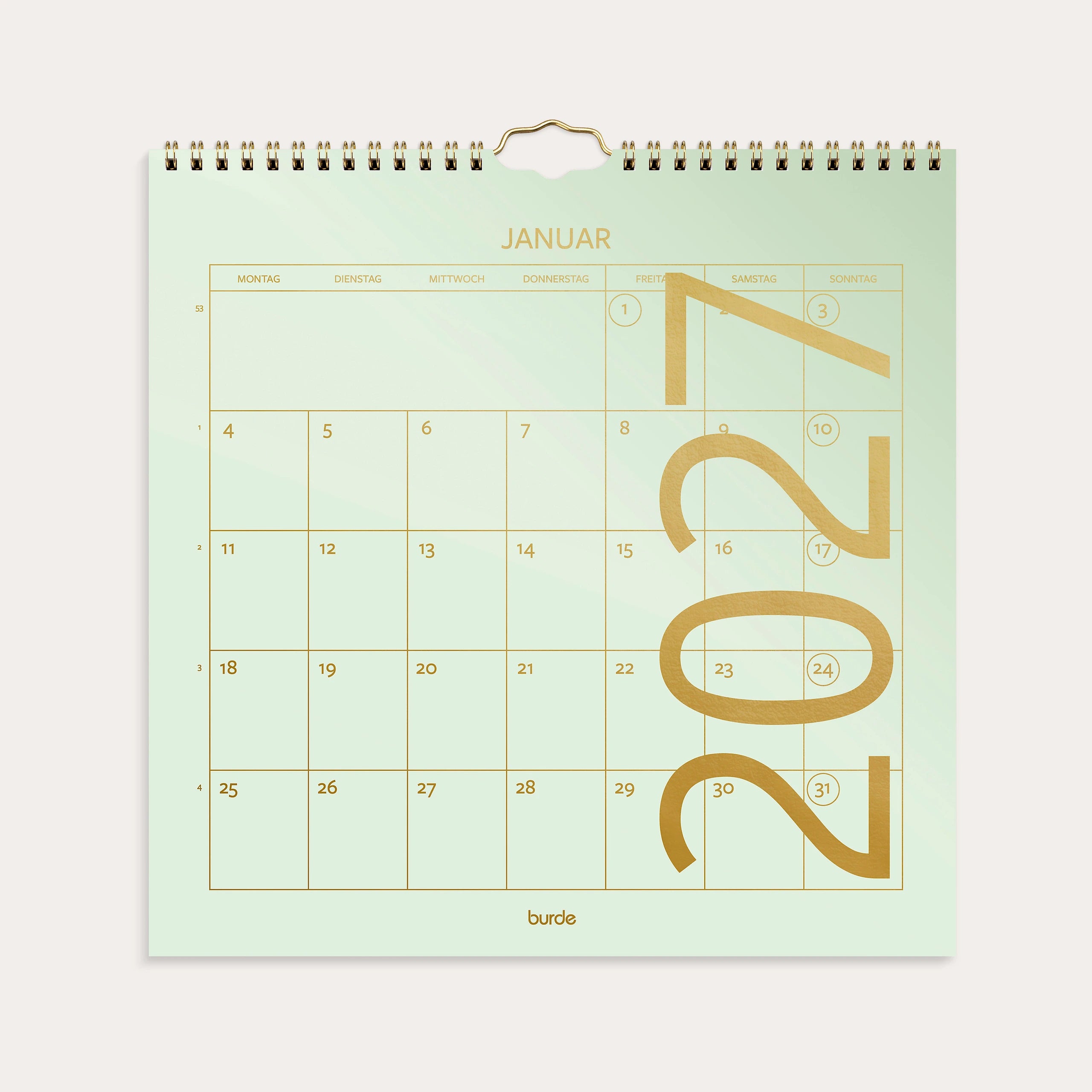 Wandkalender 2027 Color