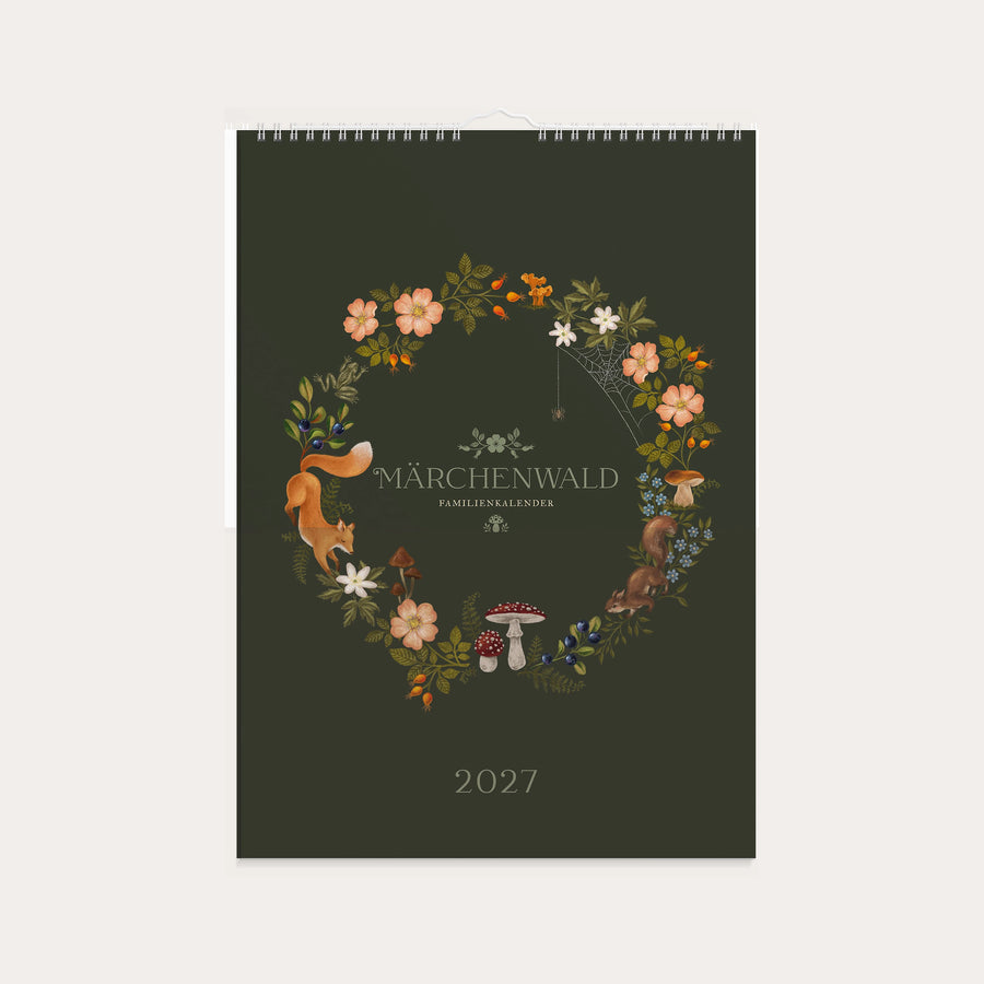 Familienkalender 2027 Märchenwald