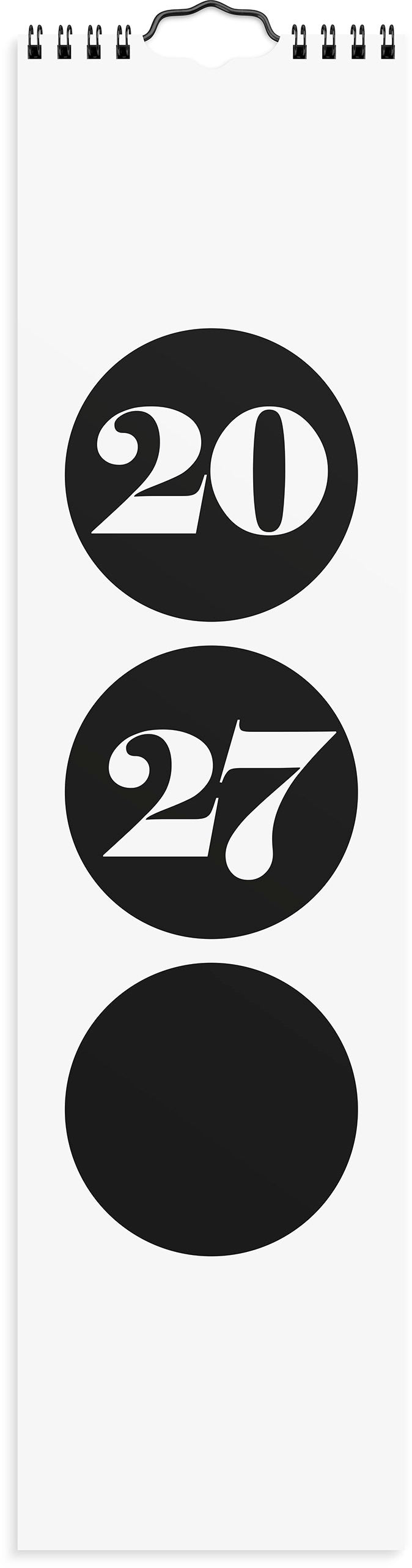 Wandkalender 2027 Simple