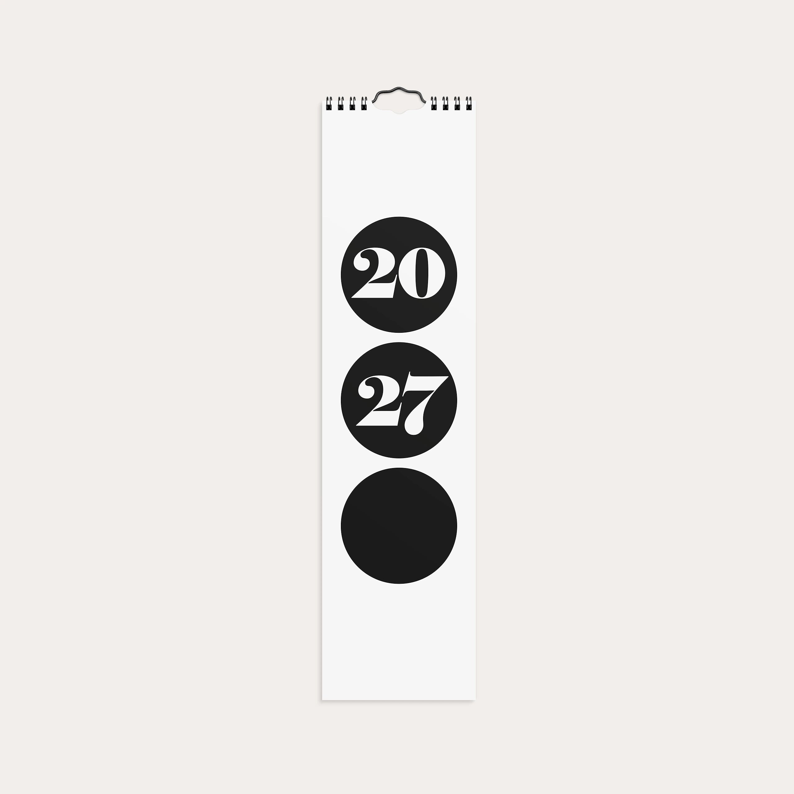 Wandkalender 2027 Simple
