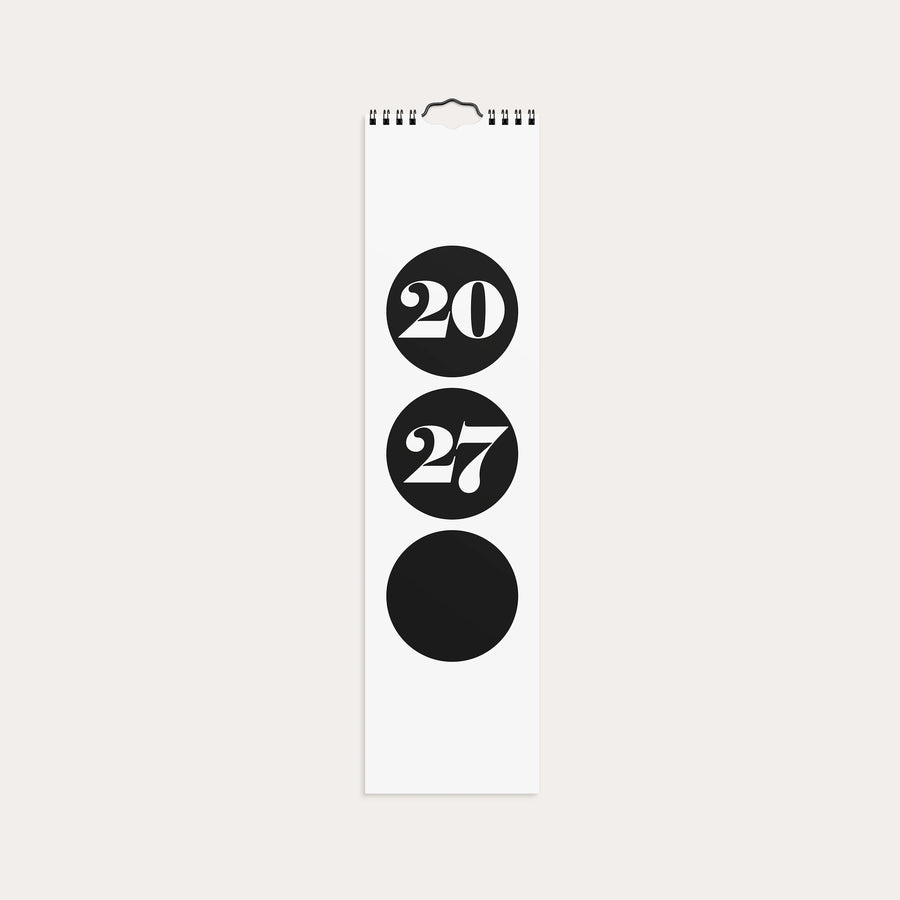 Wandkalender 2027 Simple