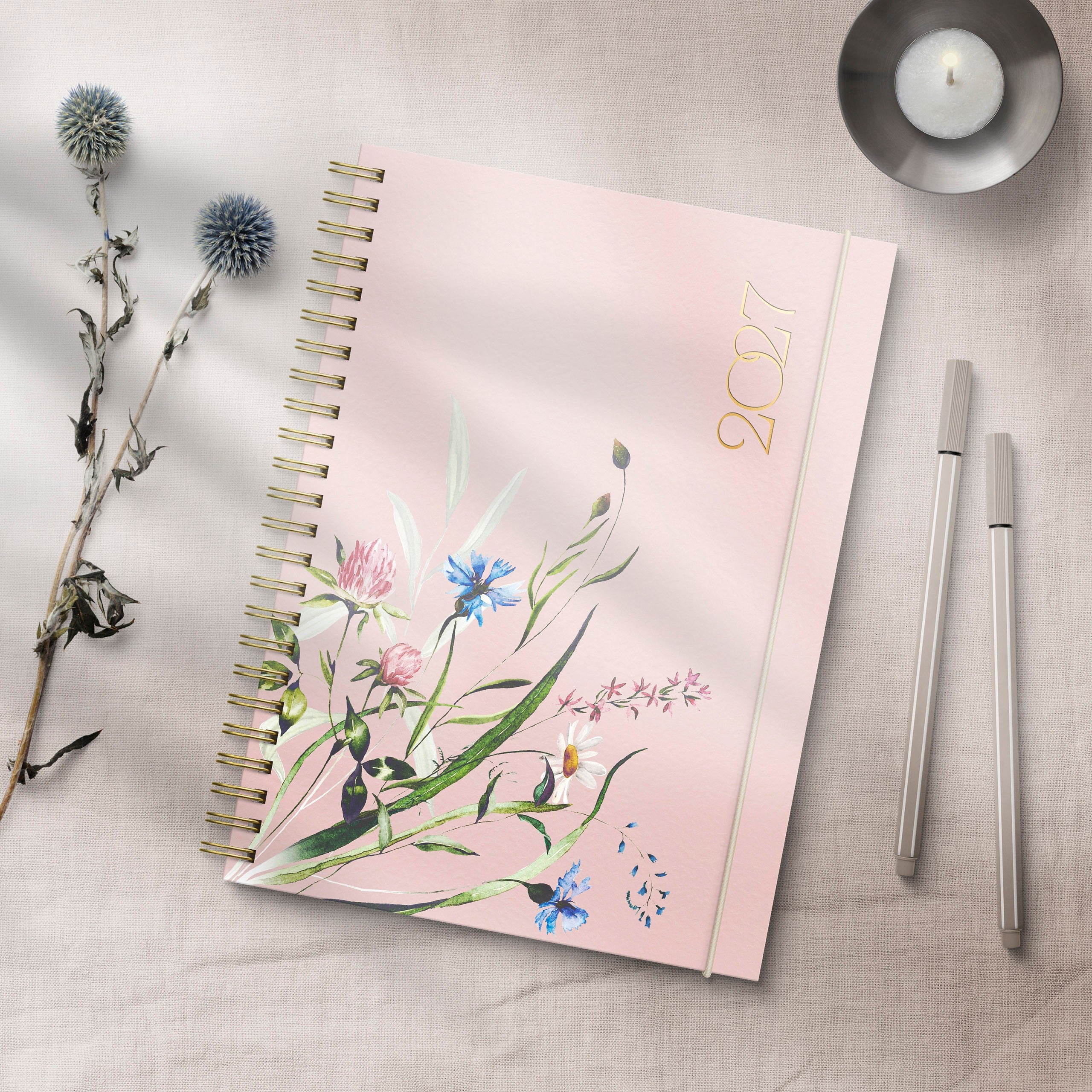Calendar 2027 Senator A5 Story Meadow flowers