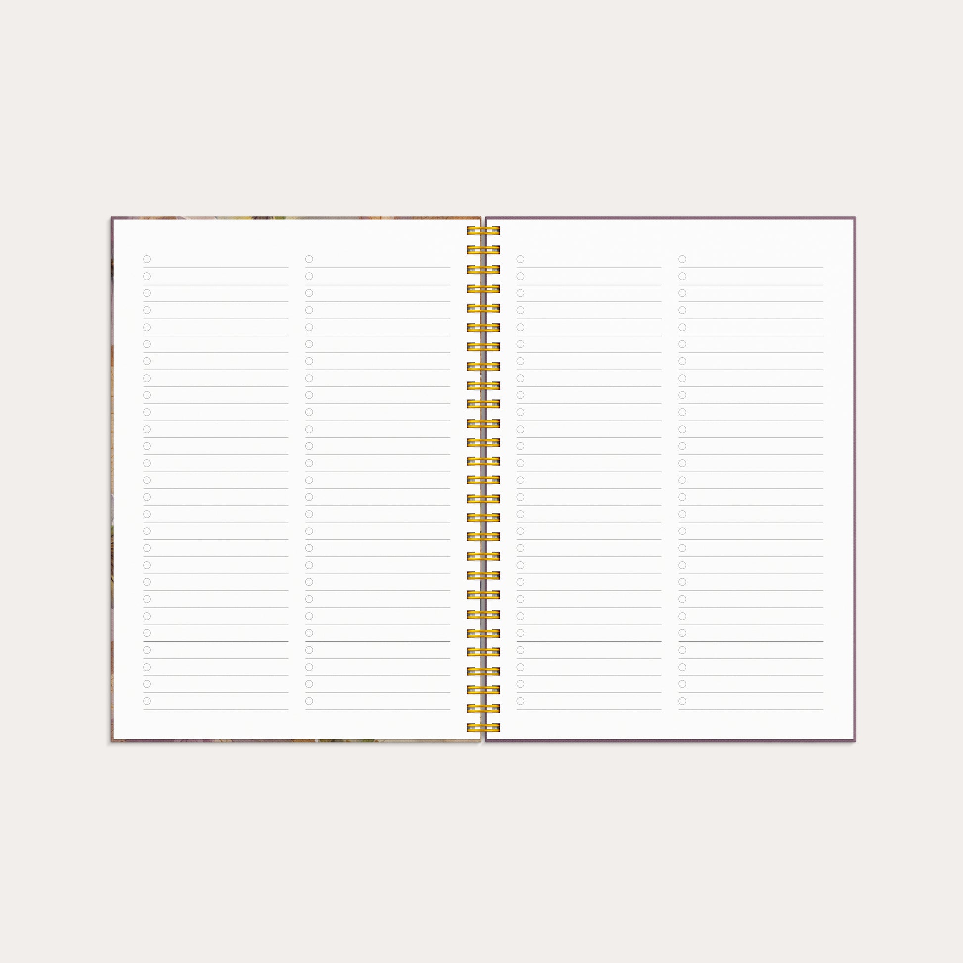 Kalender 2026 Senator A5 Story Stiefmütterchen – detail view