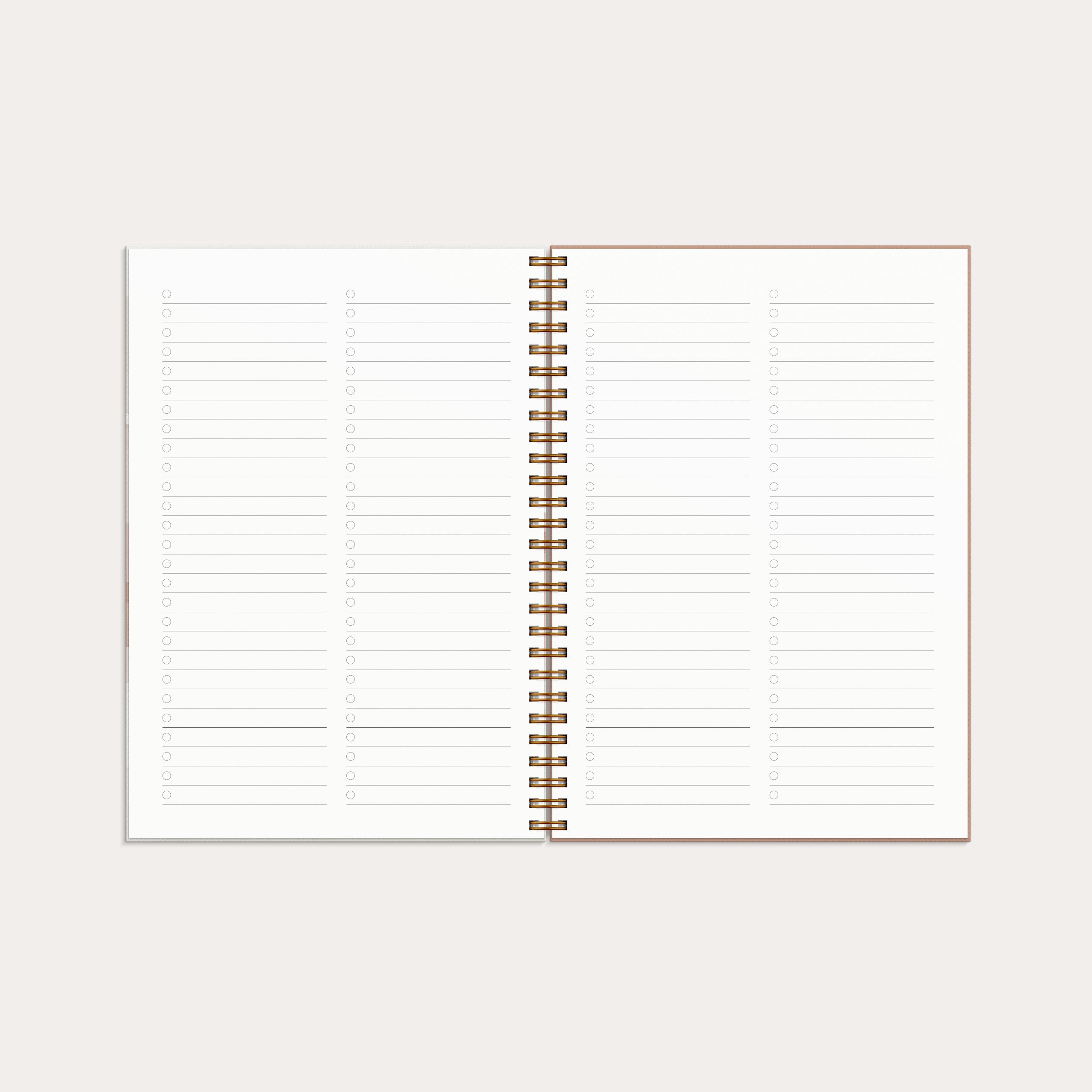 Agenda 2026 Senator A5 Story Beige