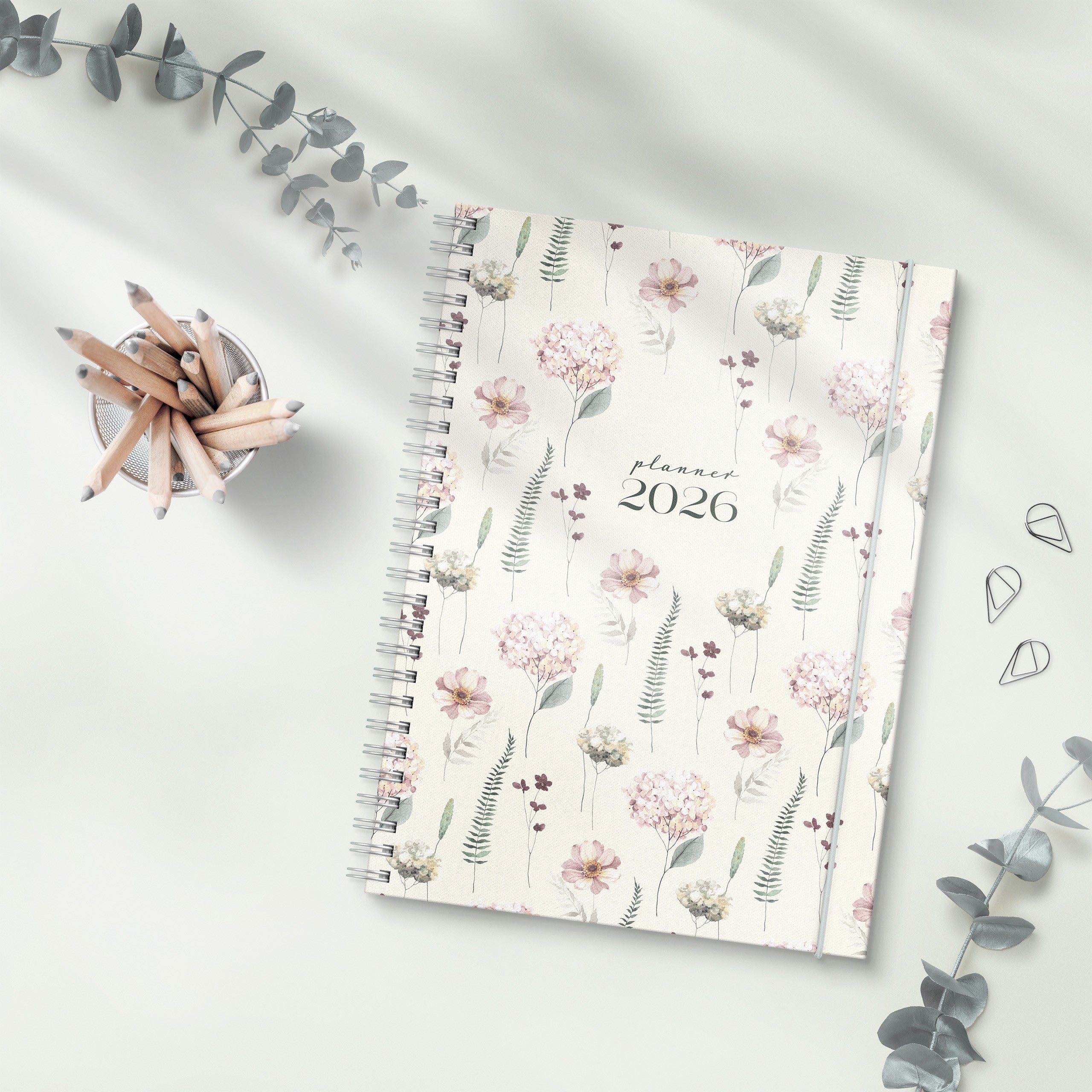 Kalender 2026 Senator A5 Story Blumen