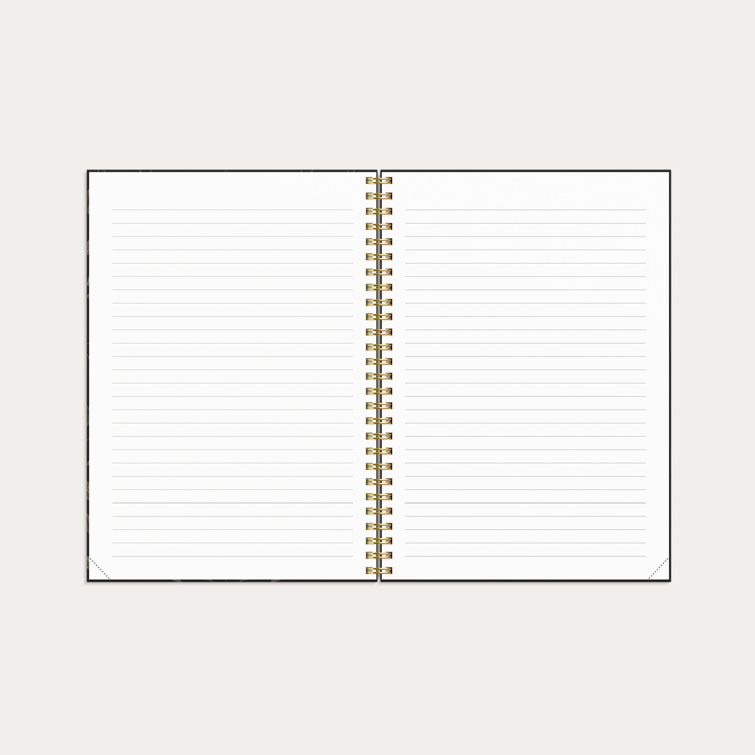 Agenda 2026 Senator A5 Feuilles ornementales