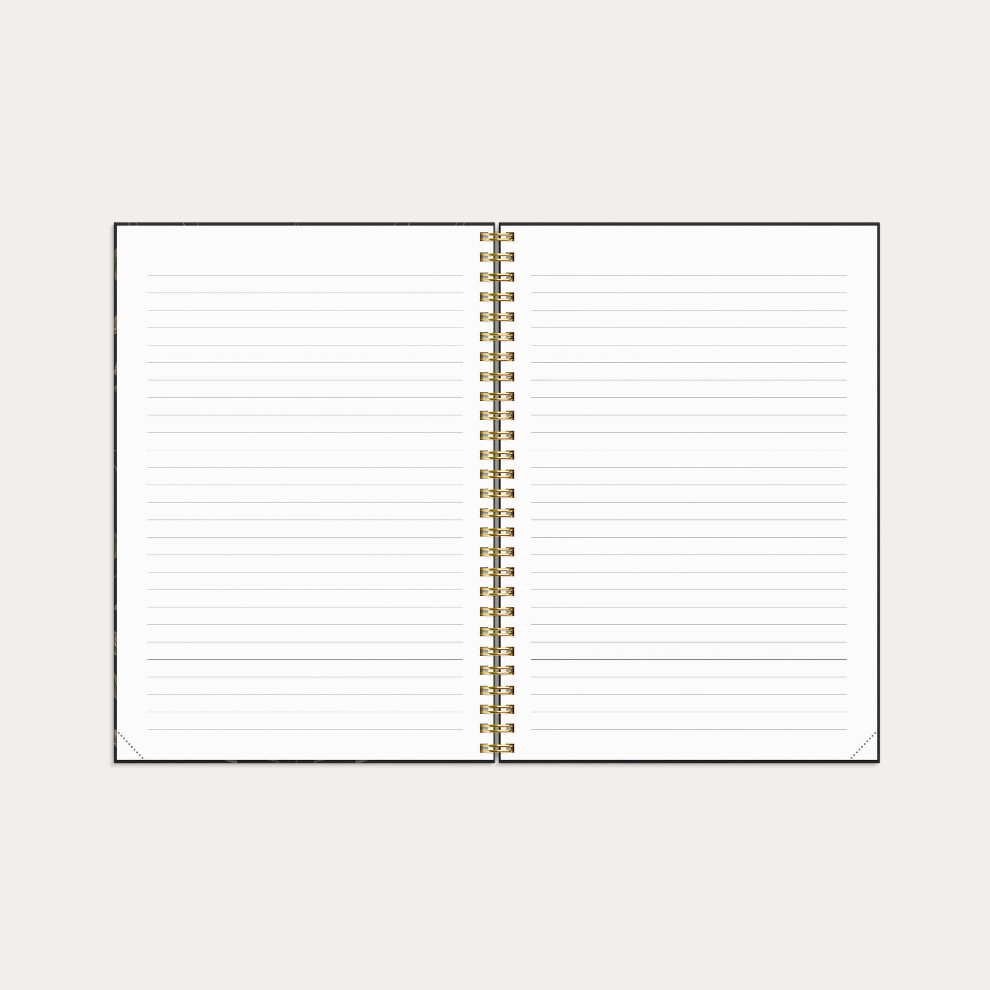 Agenda 2026 Senator A5 Feuilles ornementales – detail view