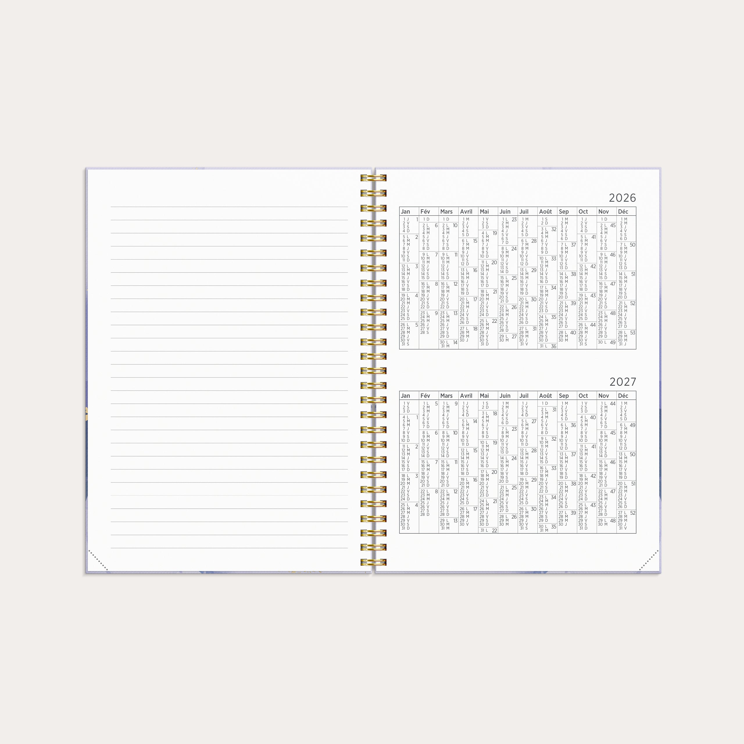 Agenda 2026 Senator A5 Marbre