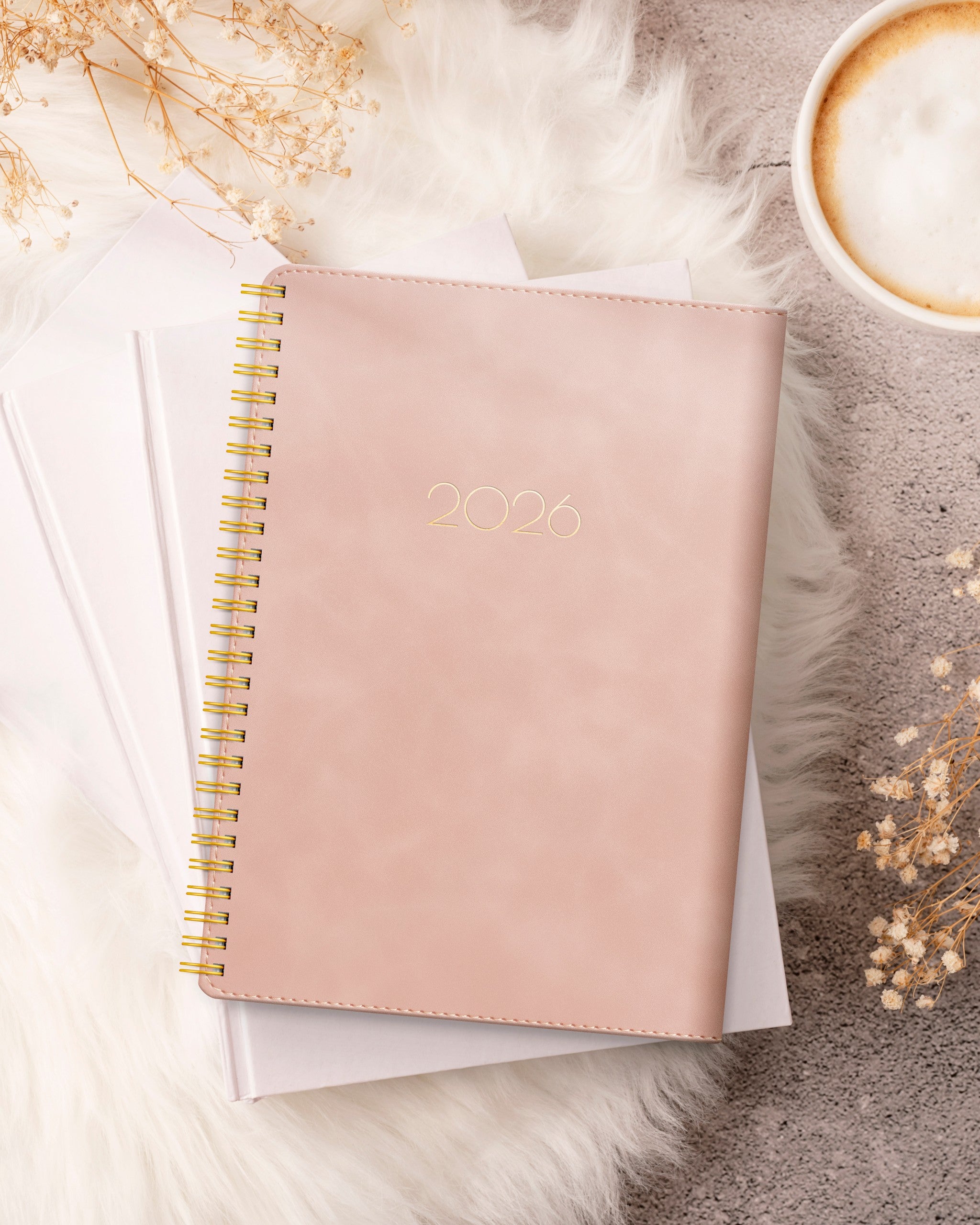 Kalender 2026 Senator A5 Twist rosa