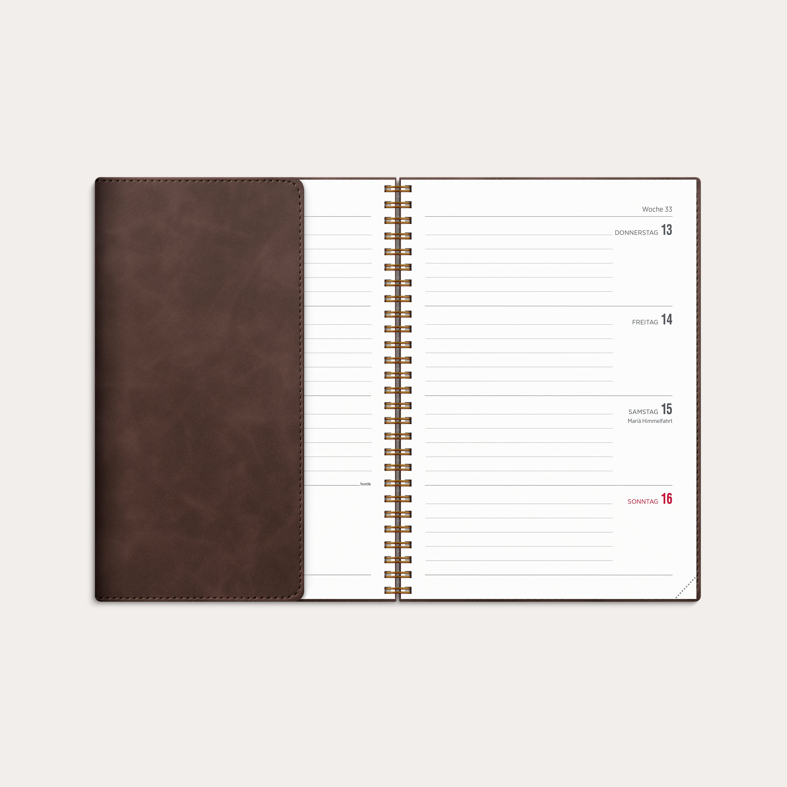 Kalender 2026 Senator A5 Twist braun