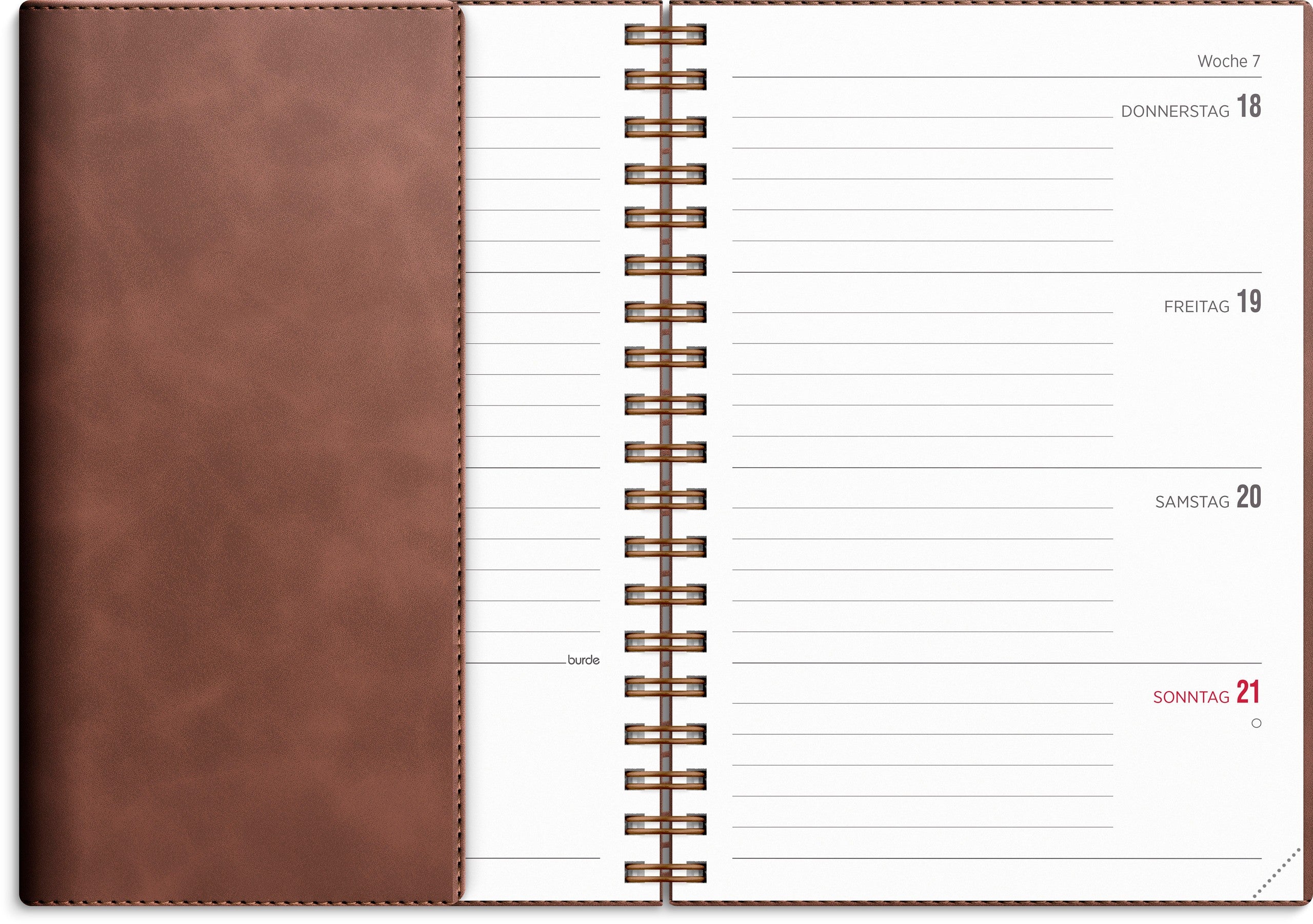 Kalender 2027 Senator A6 Twist braun