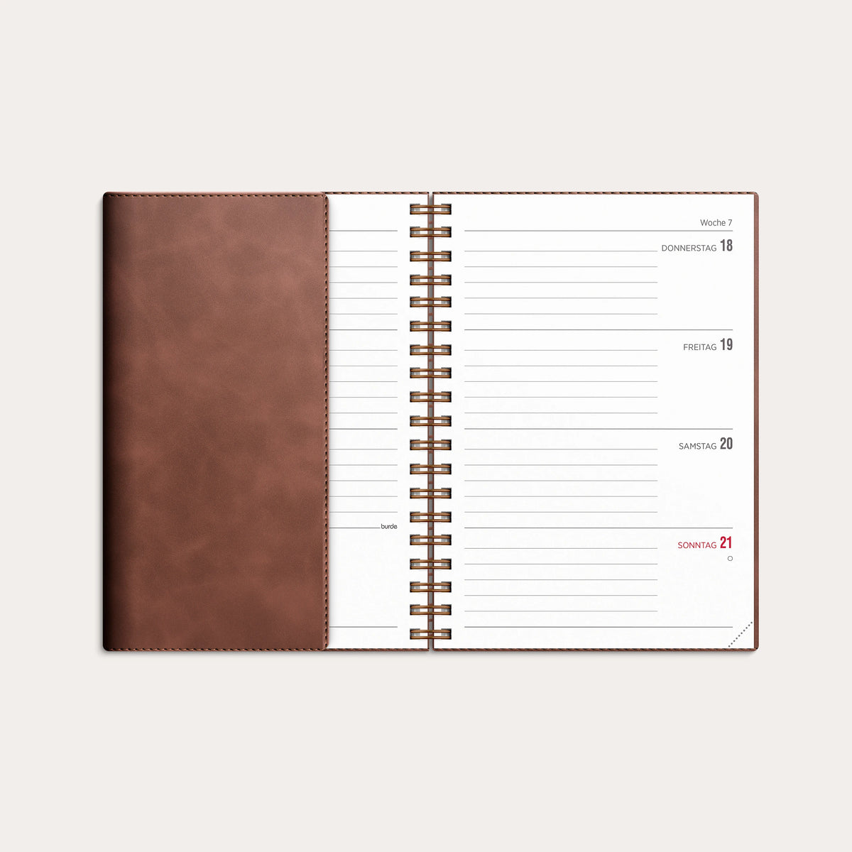 Kalender 2027 Senator A6 Twist braun