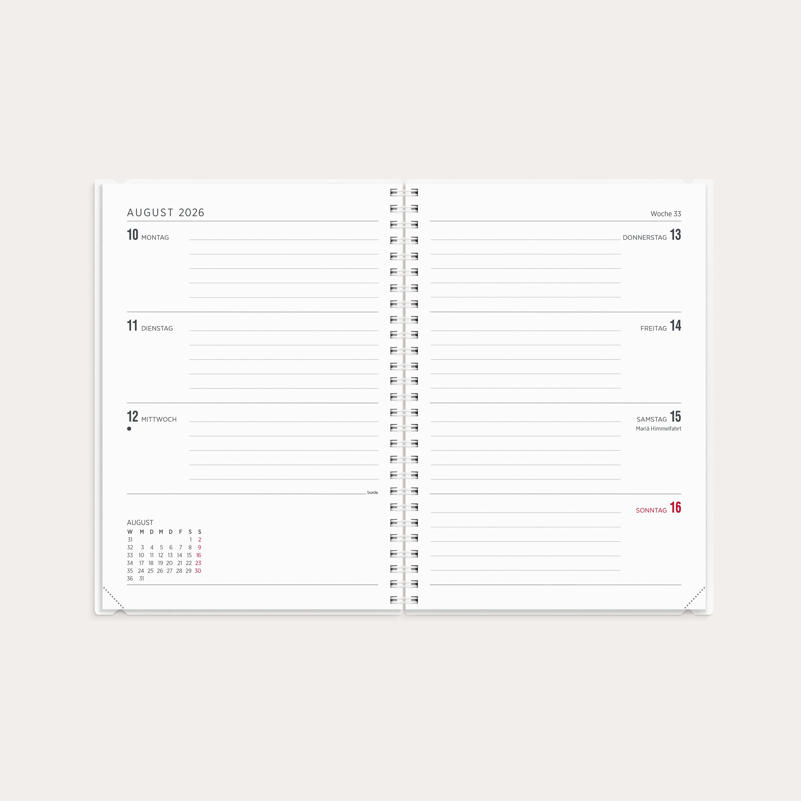 Kalender 2026 Senator A5 4in1