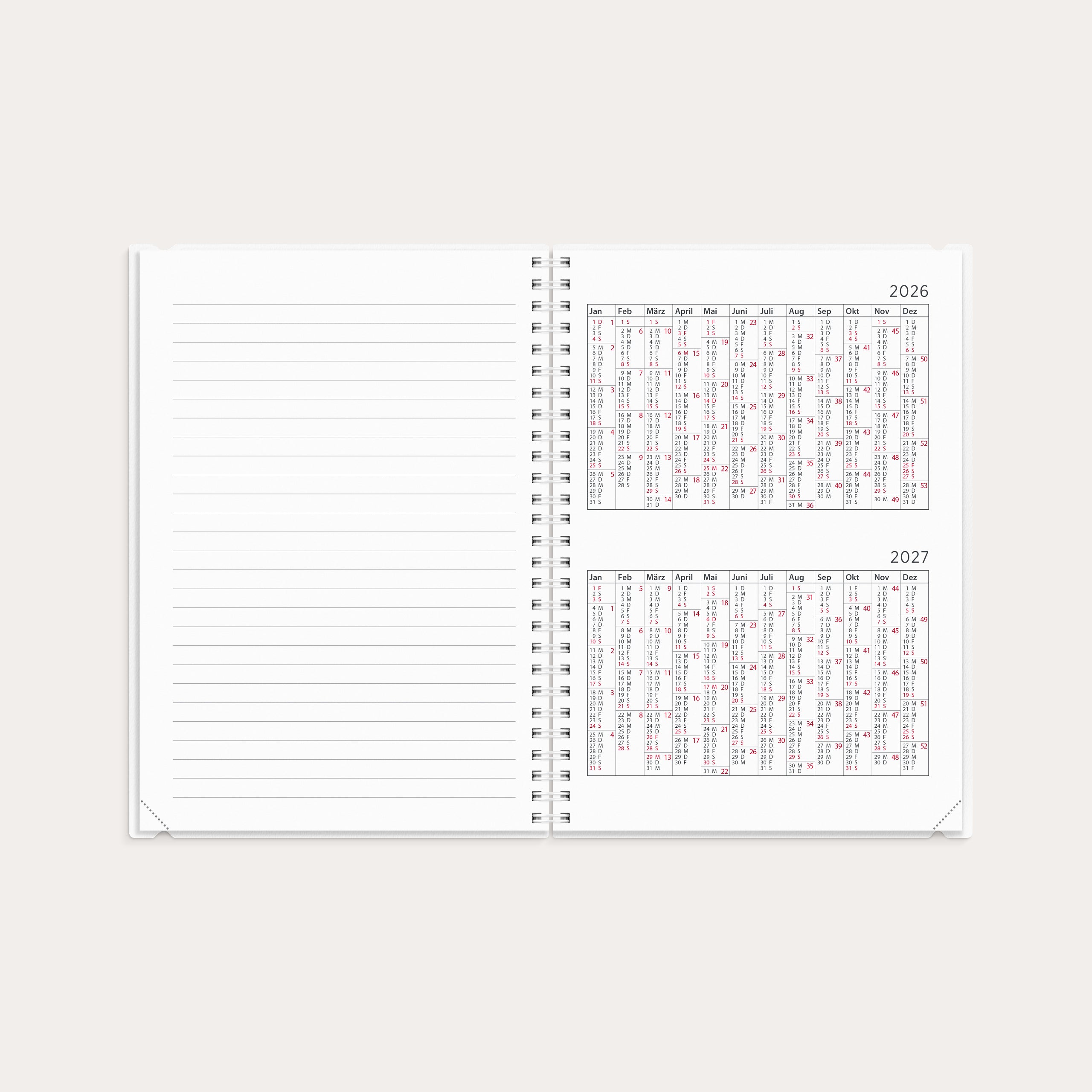 Kalender 2026 Senator A5 4in1