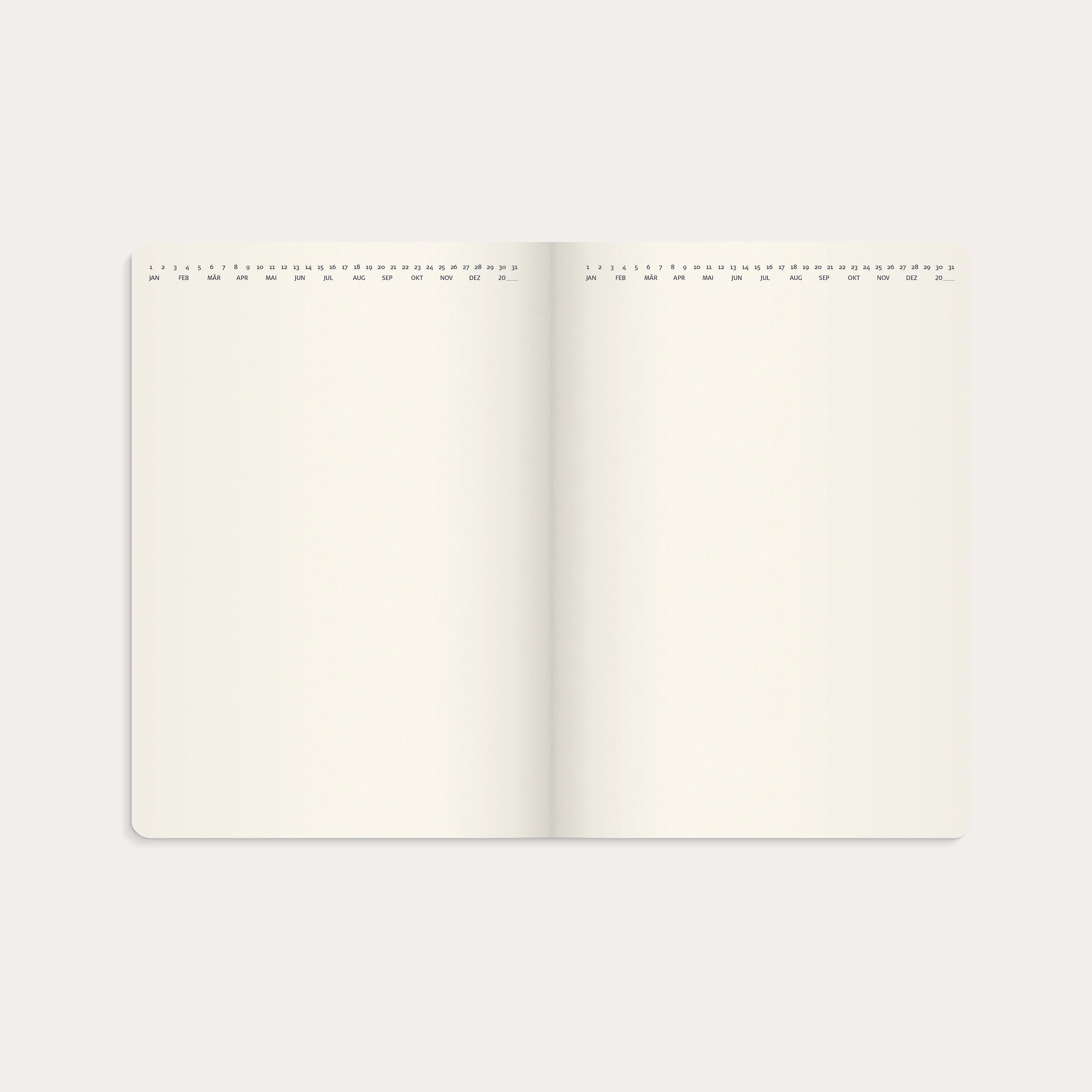 Kalender 2027 Agency A5 Forma Deluxe braun