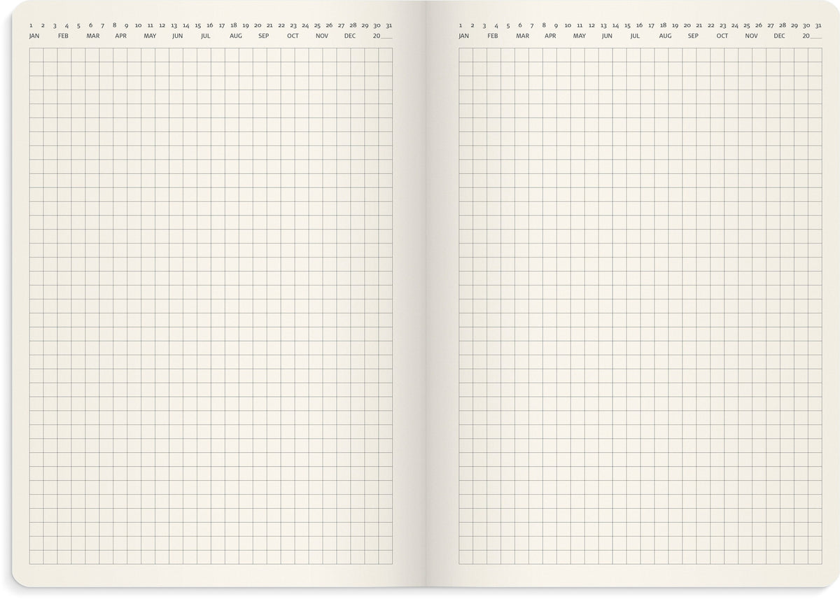 Calendar 2027 Agency A5 Forma Deluxe brown