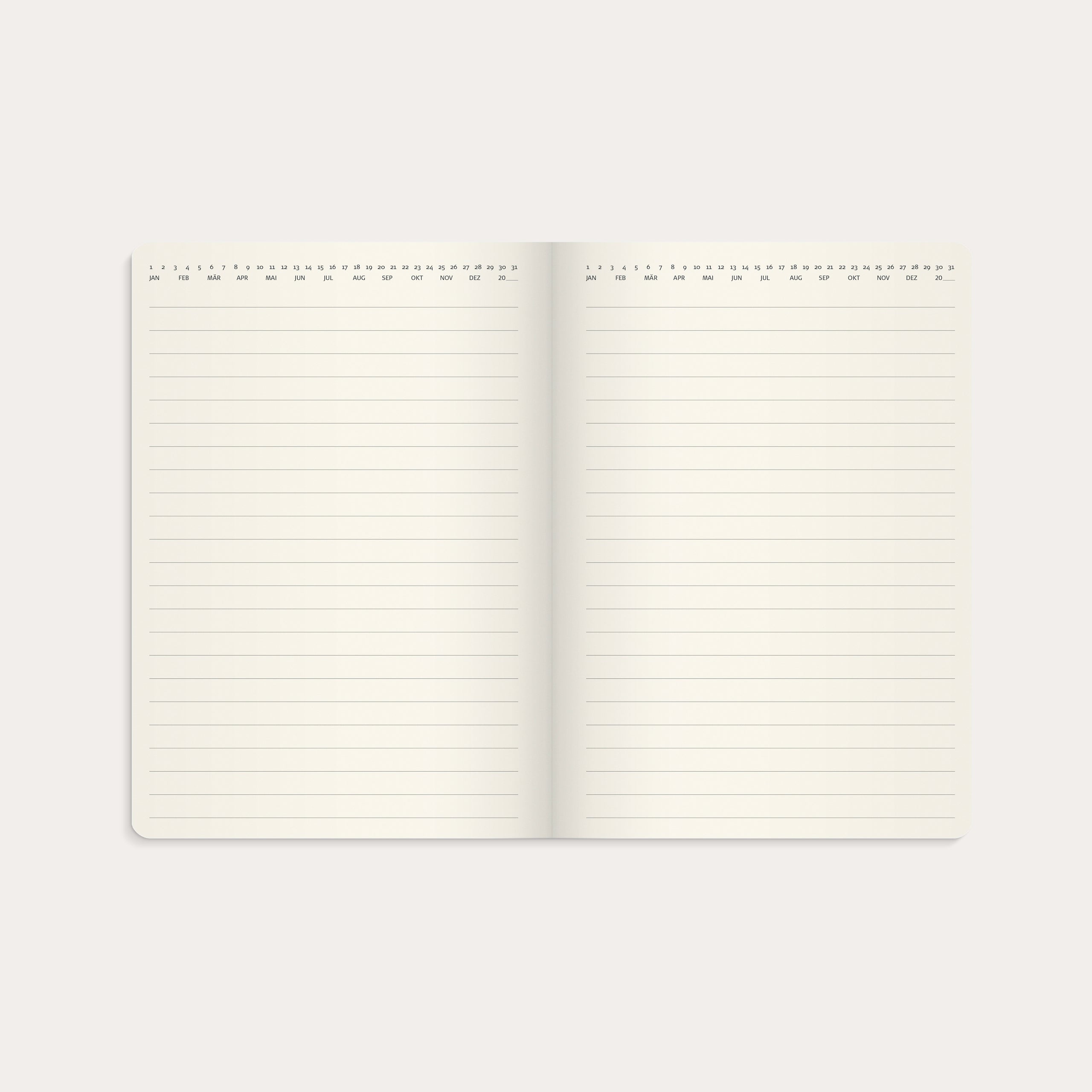 Kalender 2026 Agency A5 Forma Deluxe schwarz