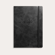 Kalender 2026 Agency A5 Forma Deluxe schwarz