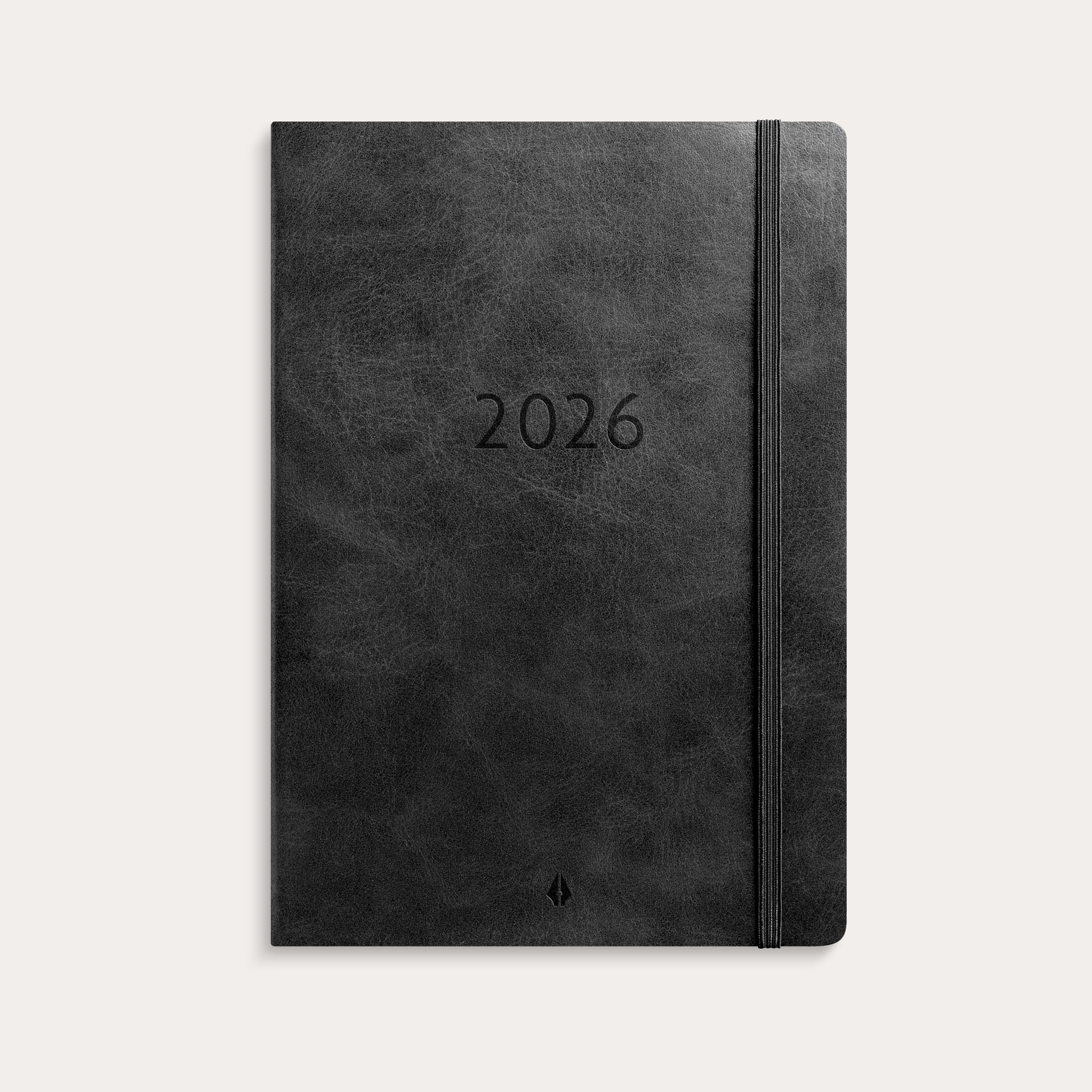 Agenda 2026 Agency A5 Forma Deluxe nero