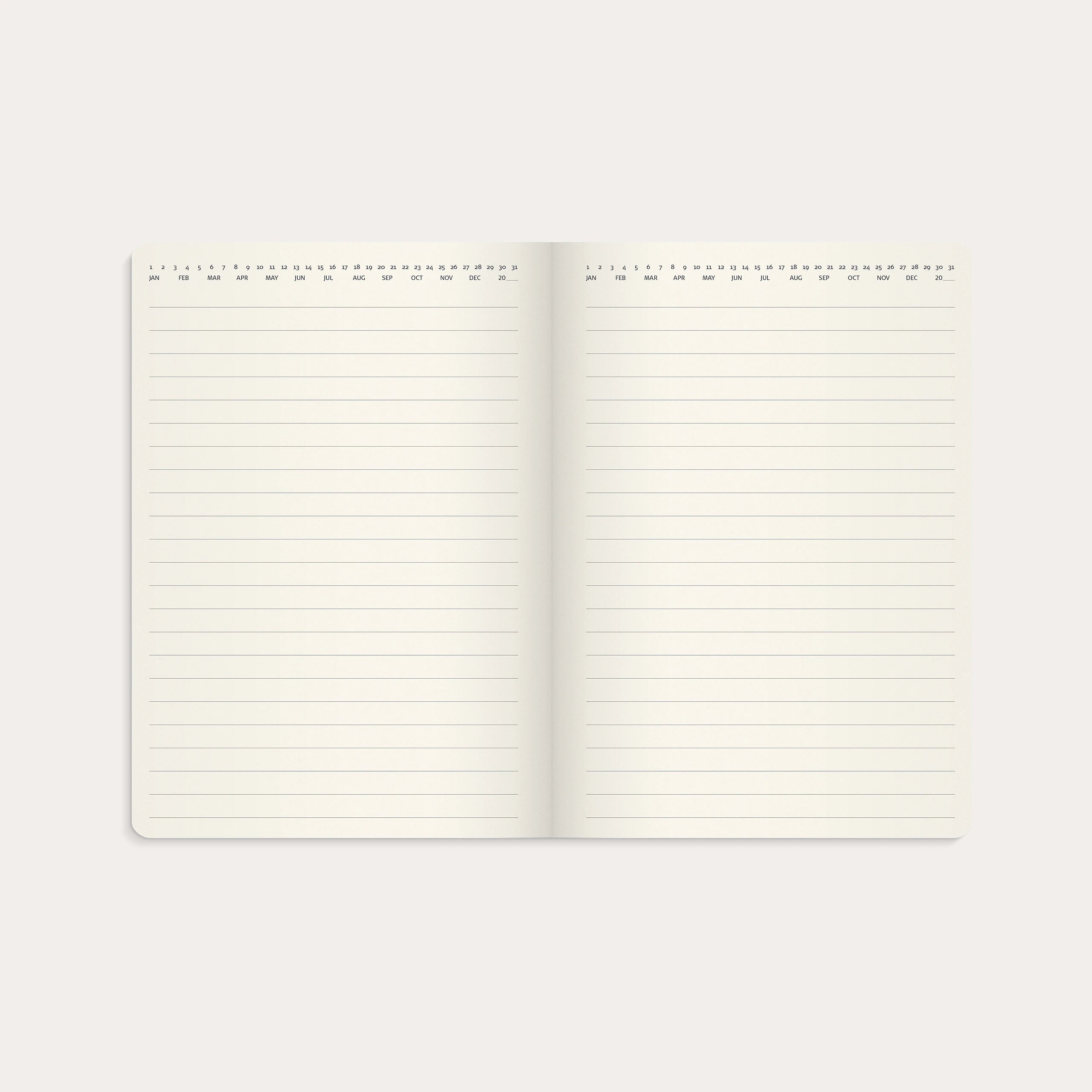 Kalender 2027 Agency A5 Forma Deluxe schwarz