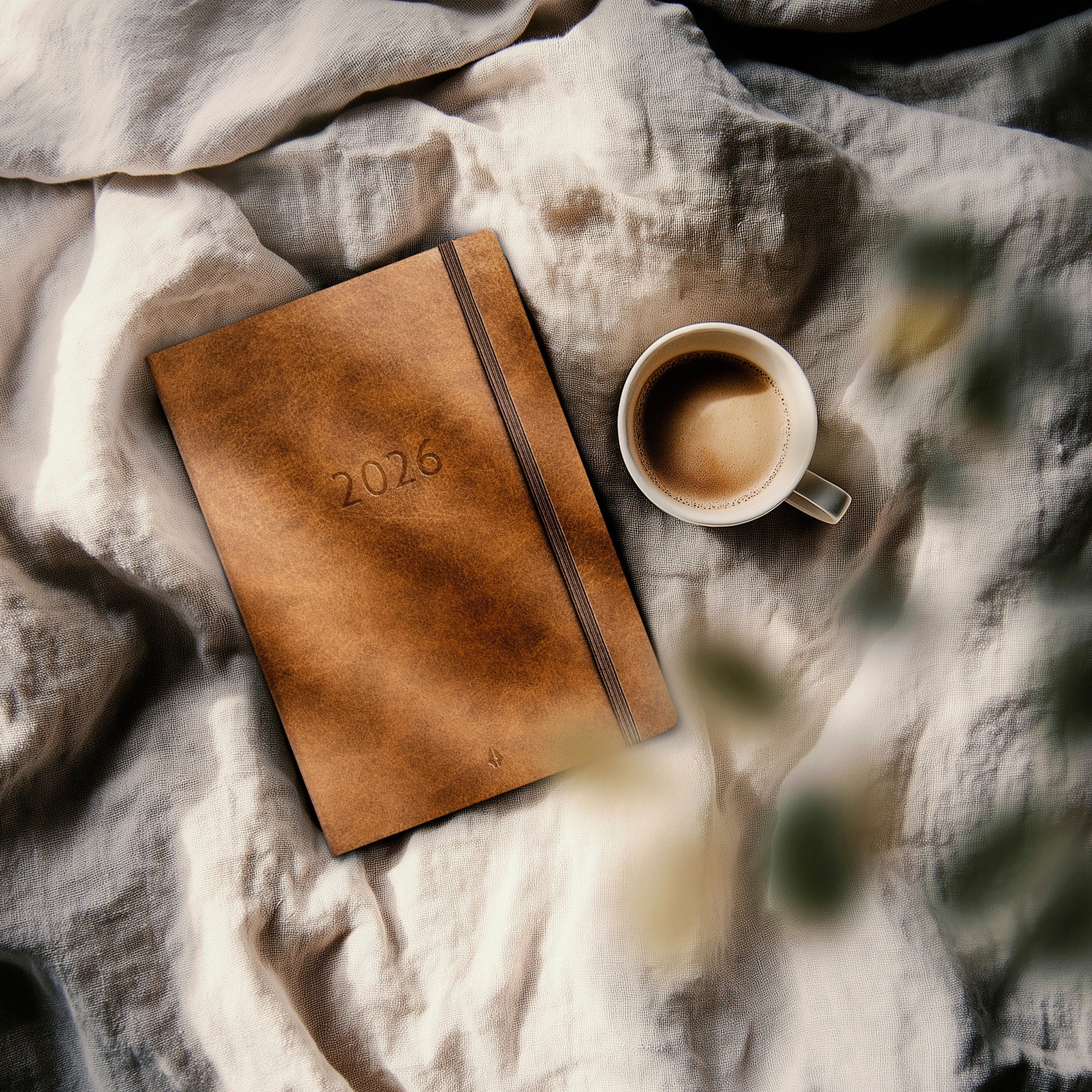 Agenda 2026 Agency A5 Forma Deluxe marron