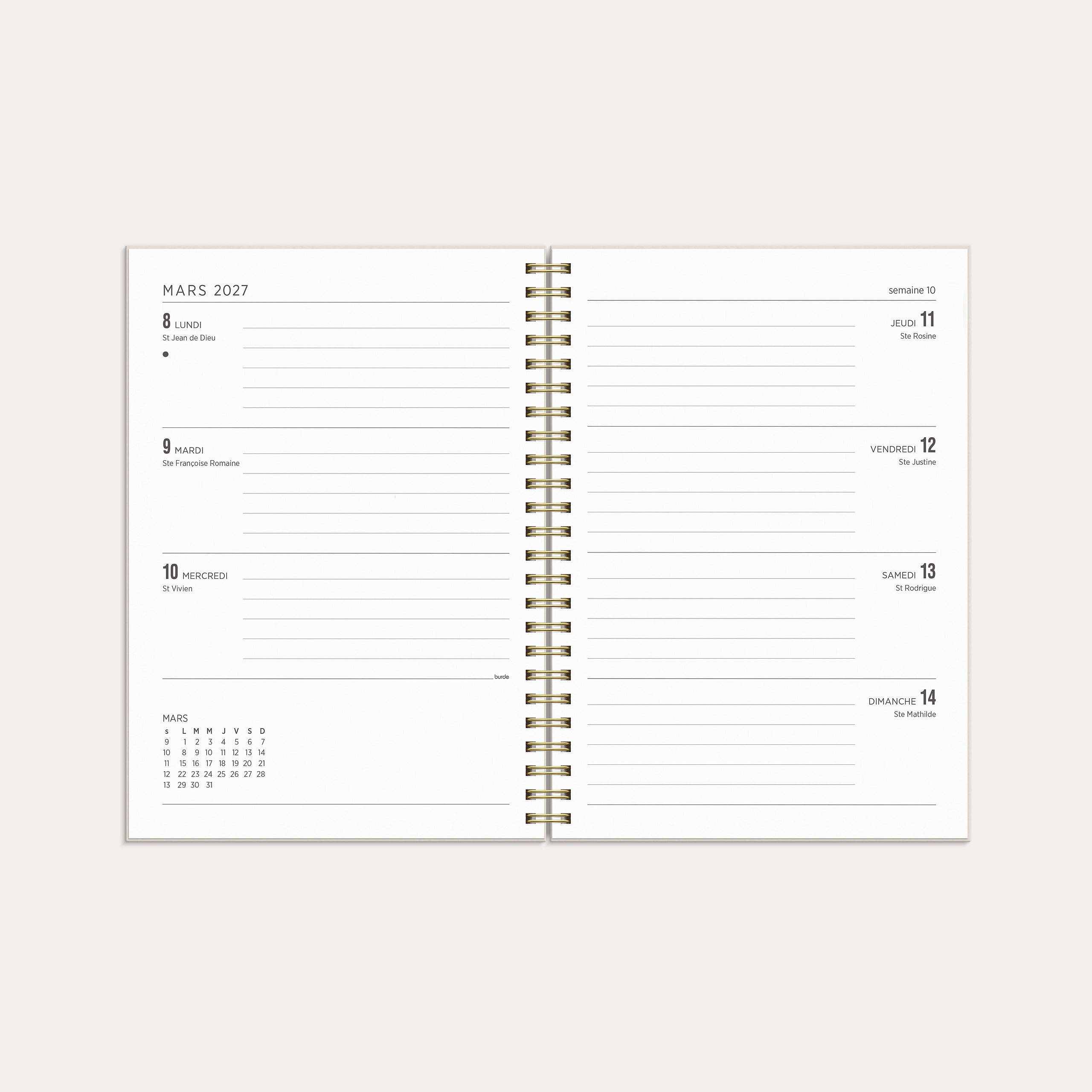 Agenda 26/27 Senator A5 Story Fleurs