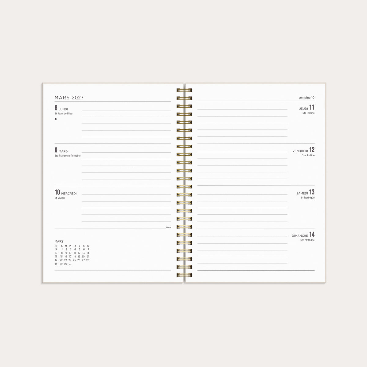 Agenda 26/27 Senator A5 Story Fleurs