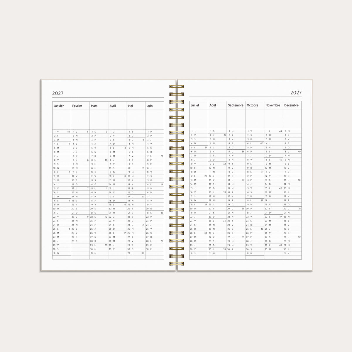 Agenda 26/27 Senator A5 Story Fleurs