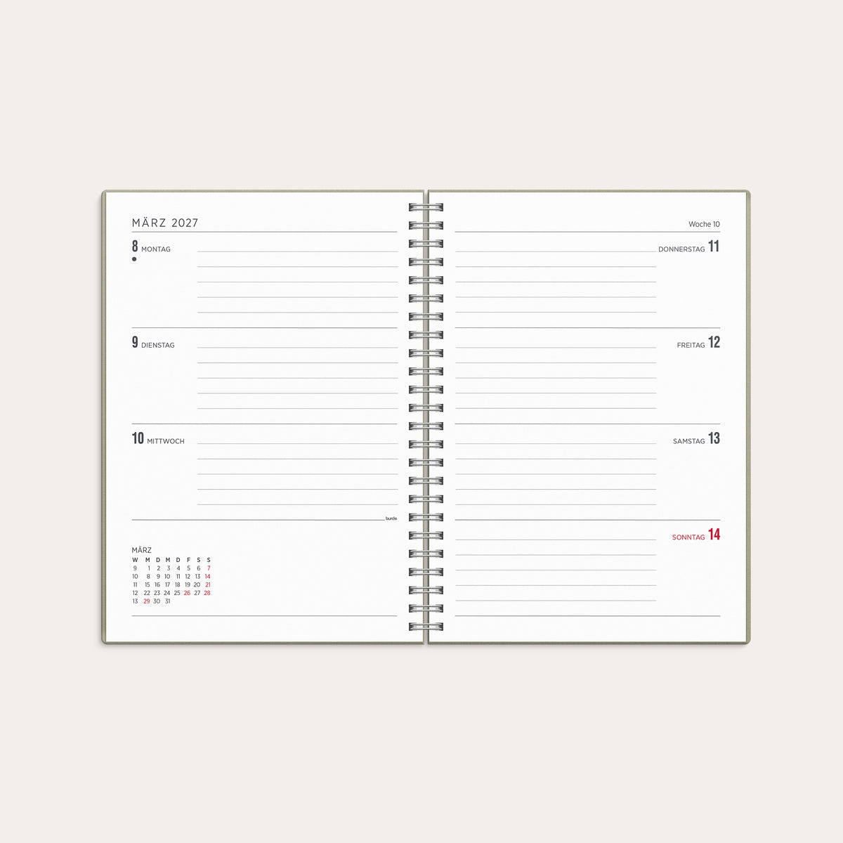 Kalender 26/27 Senator A5 Story Blatt