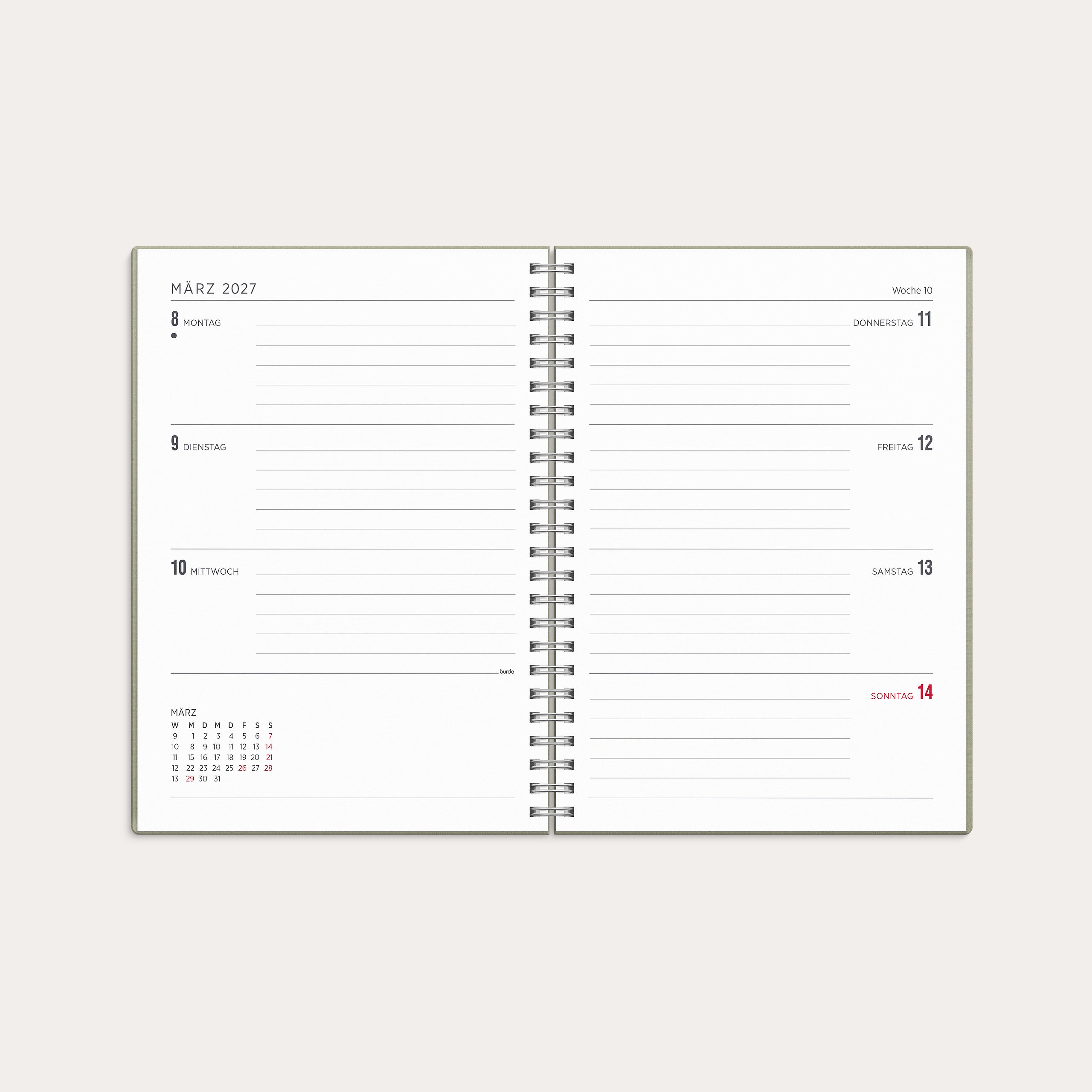 Kalender 26/27 Senator A5 Story Blatt