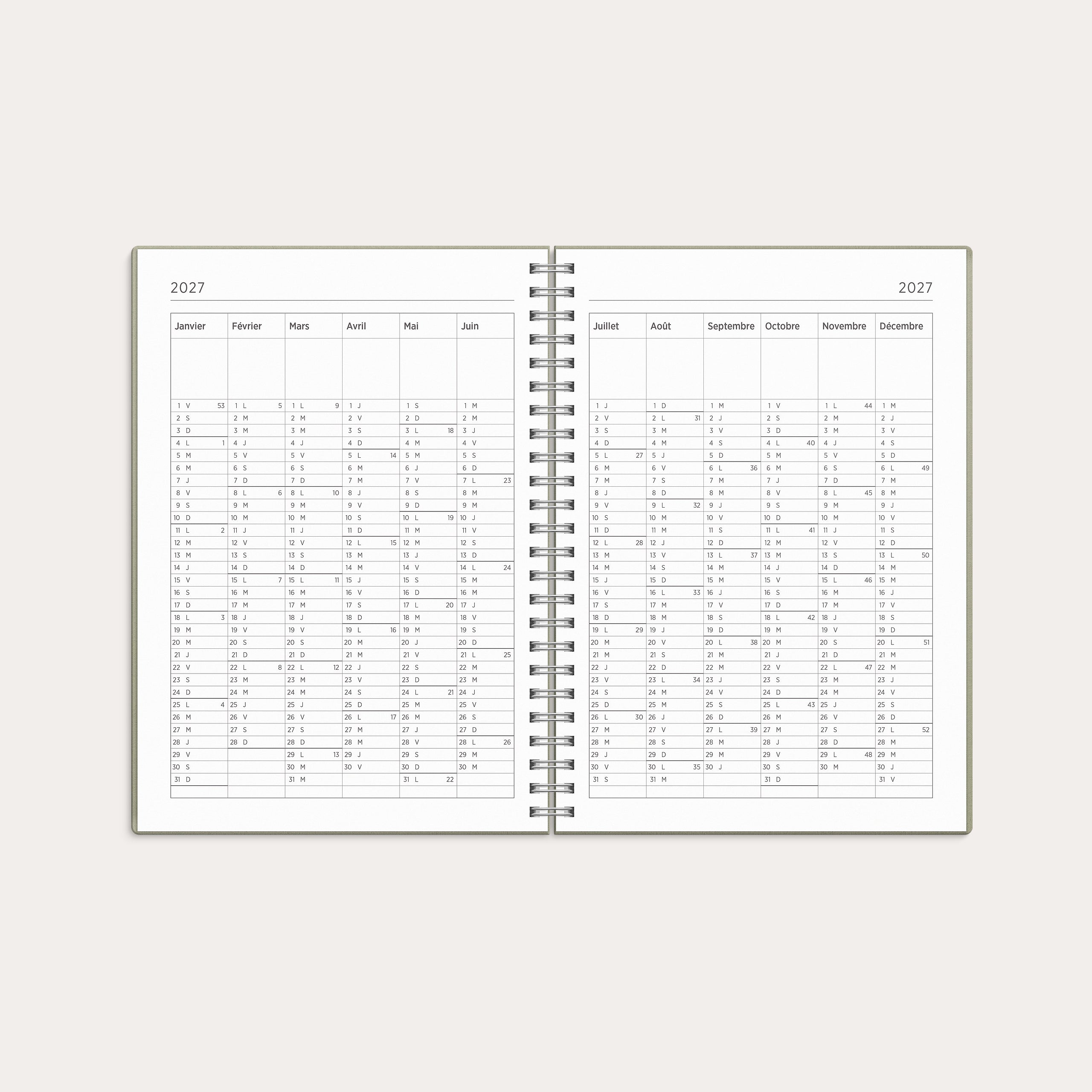 Agenda 26/27 Senator A5 Story Feuille