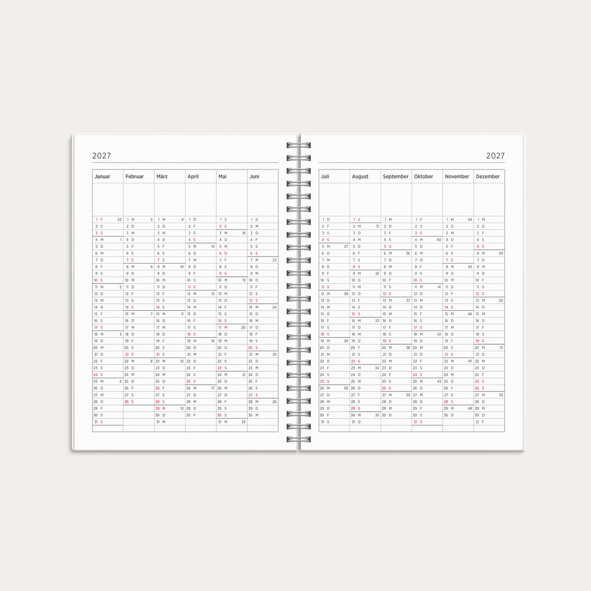 Kalender 26/27 Senator A5 Star