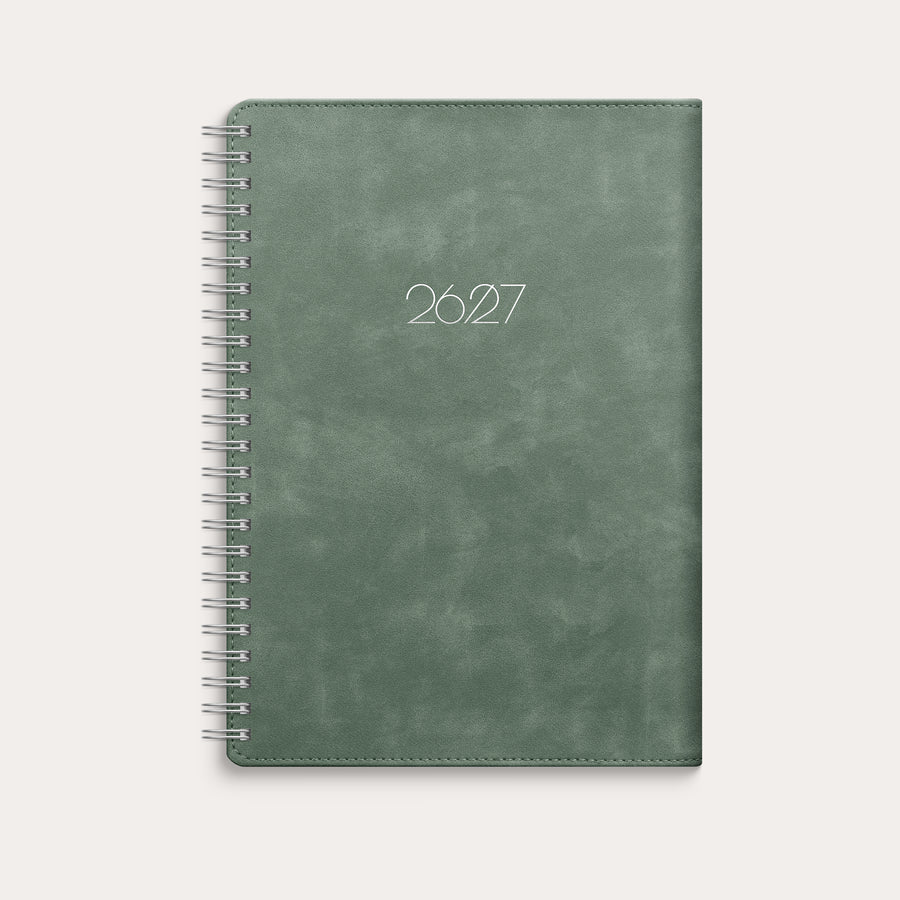 Kalender 26/27 Senator A5 Twist Grün