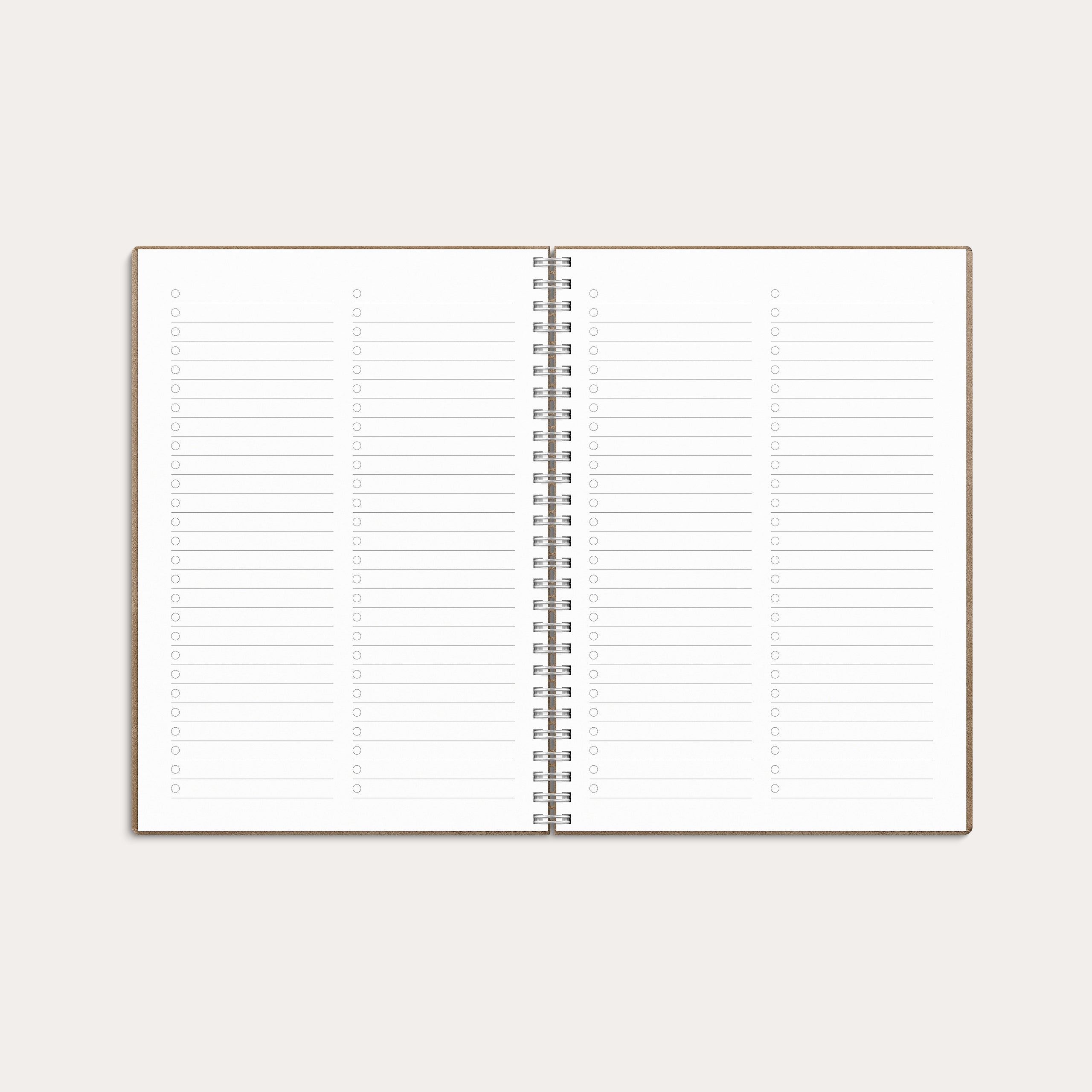 Kalender 26/27 Senator A5 Twist Braun – detail view