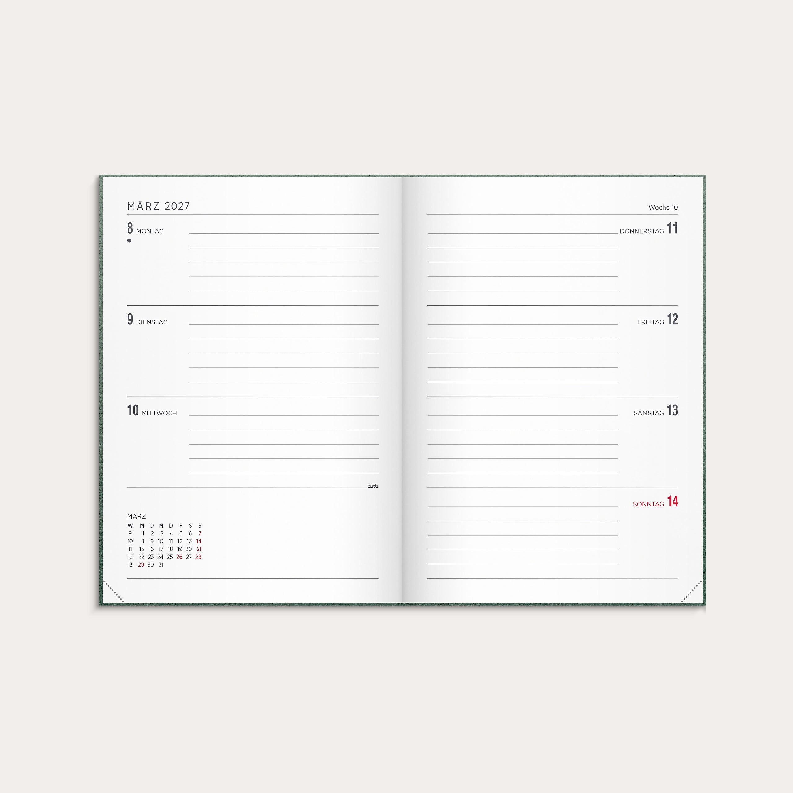 Agenda 26/27 Senator A5 Vega Noir