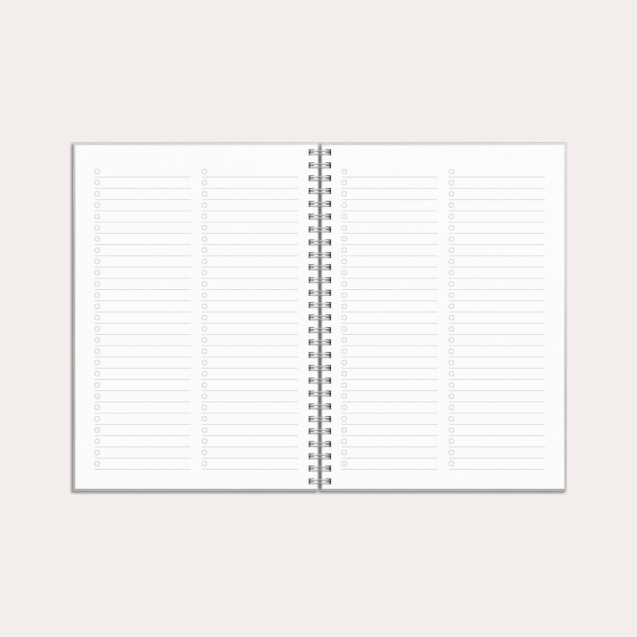 Kalender 26/27 Senator A5 Textil Hellgrau