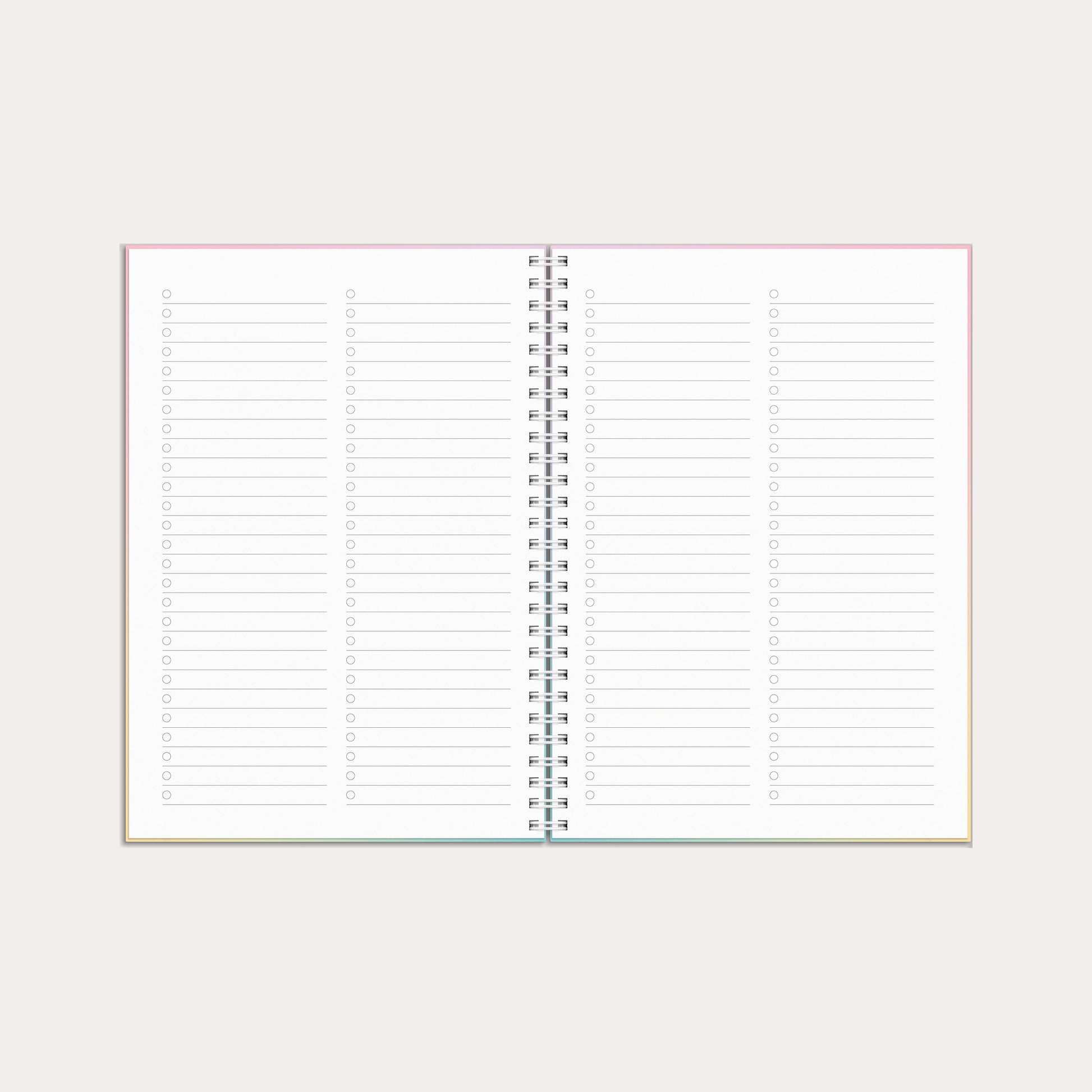 Kalender 26/27 Senator A5 Regenbogen – detail view