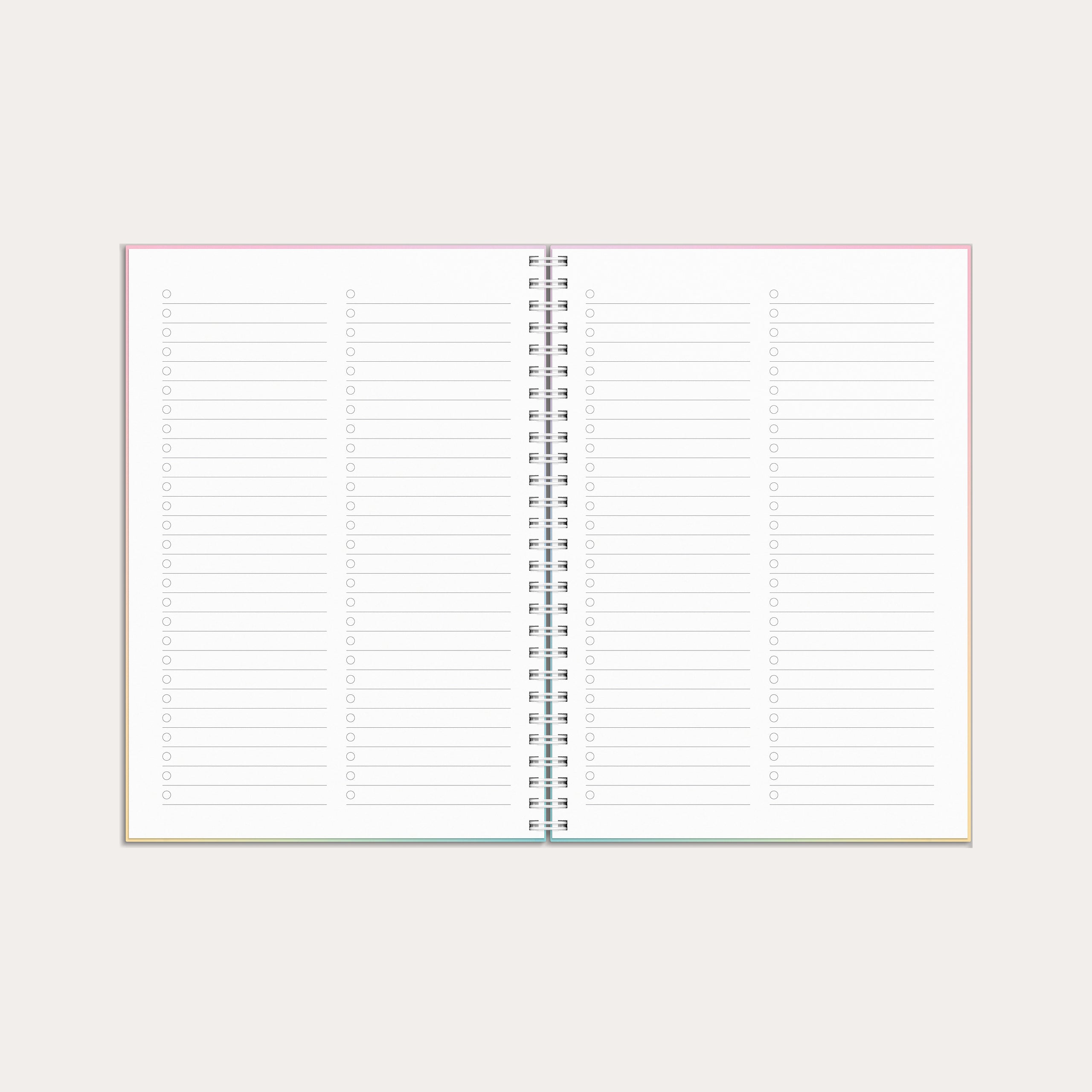 Kalender 26/27 Senator A5 Regenbogen – detail view