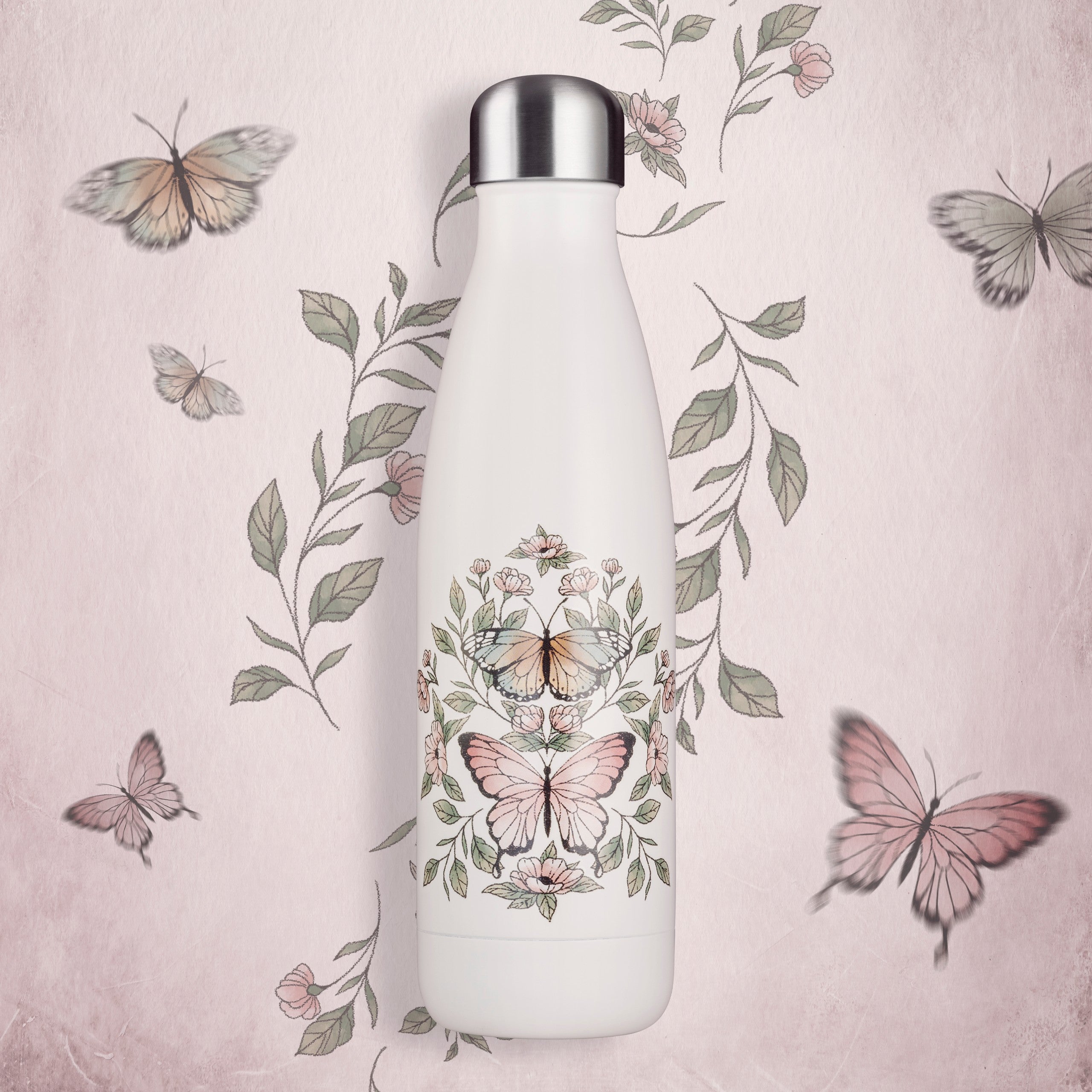 Termosflaska Butterflies