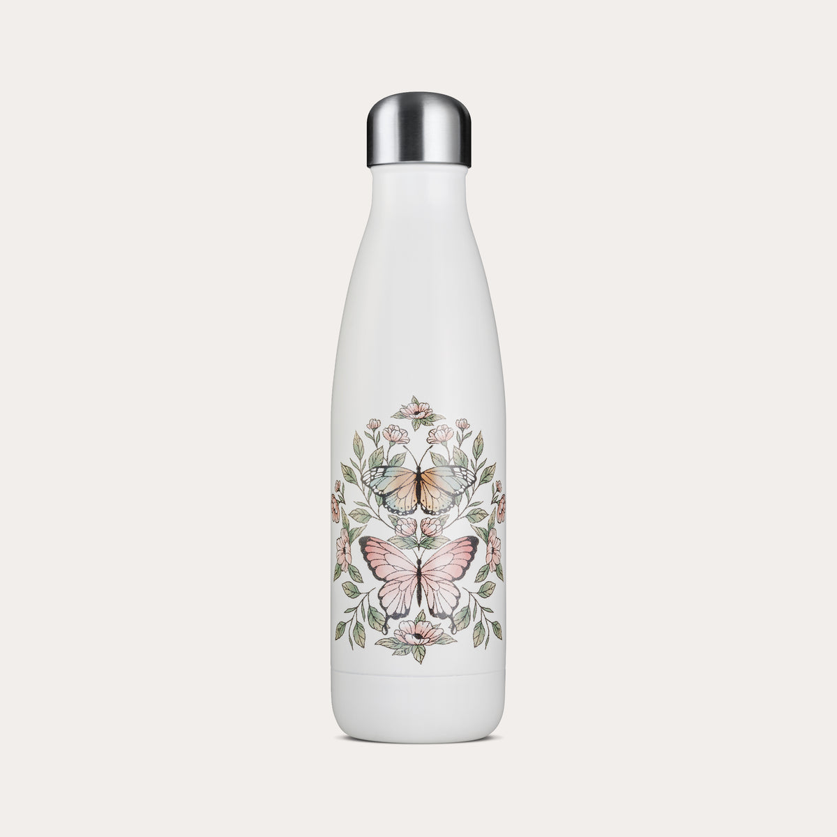 Bouteille isotherme papillons